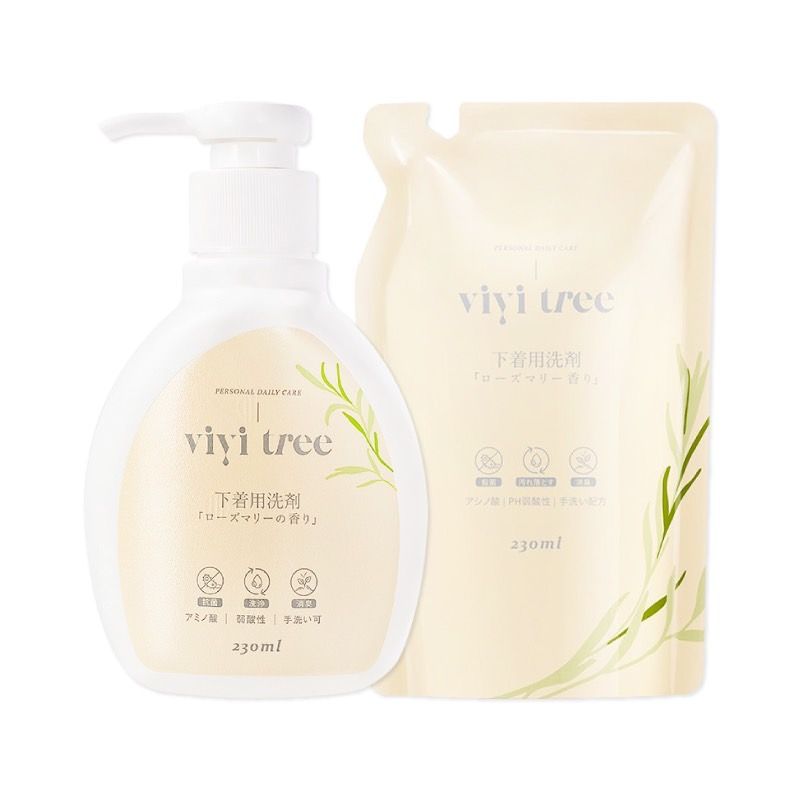VIVI TREE私密衣物抗菌手洗精230ML