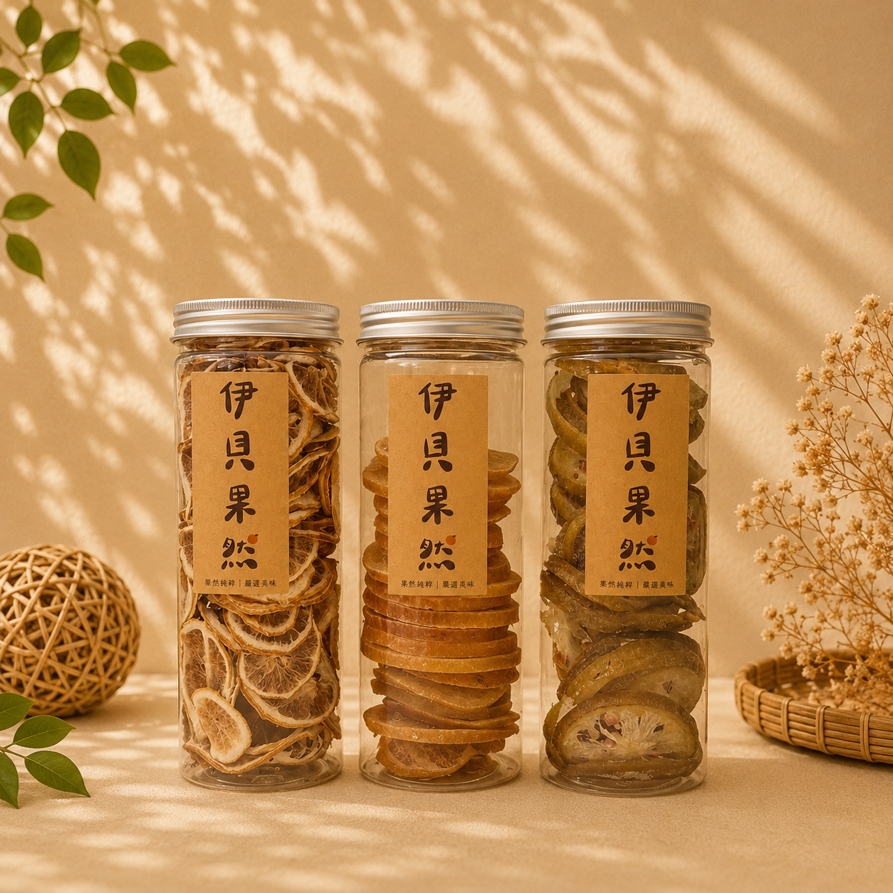 圓片果乾水