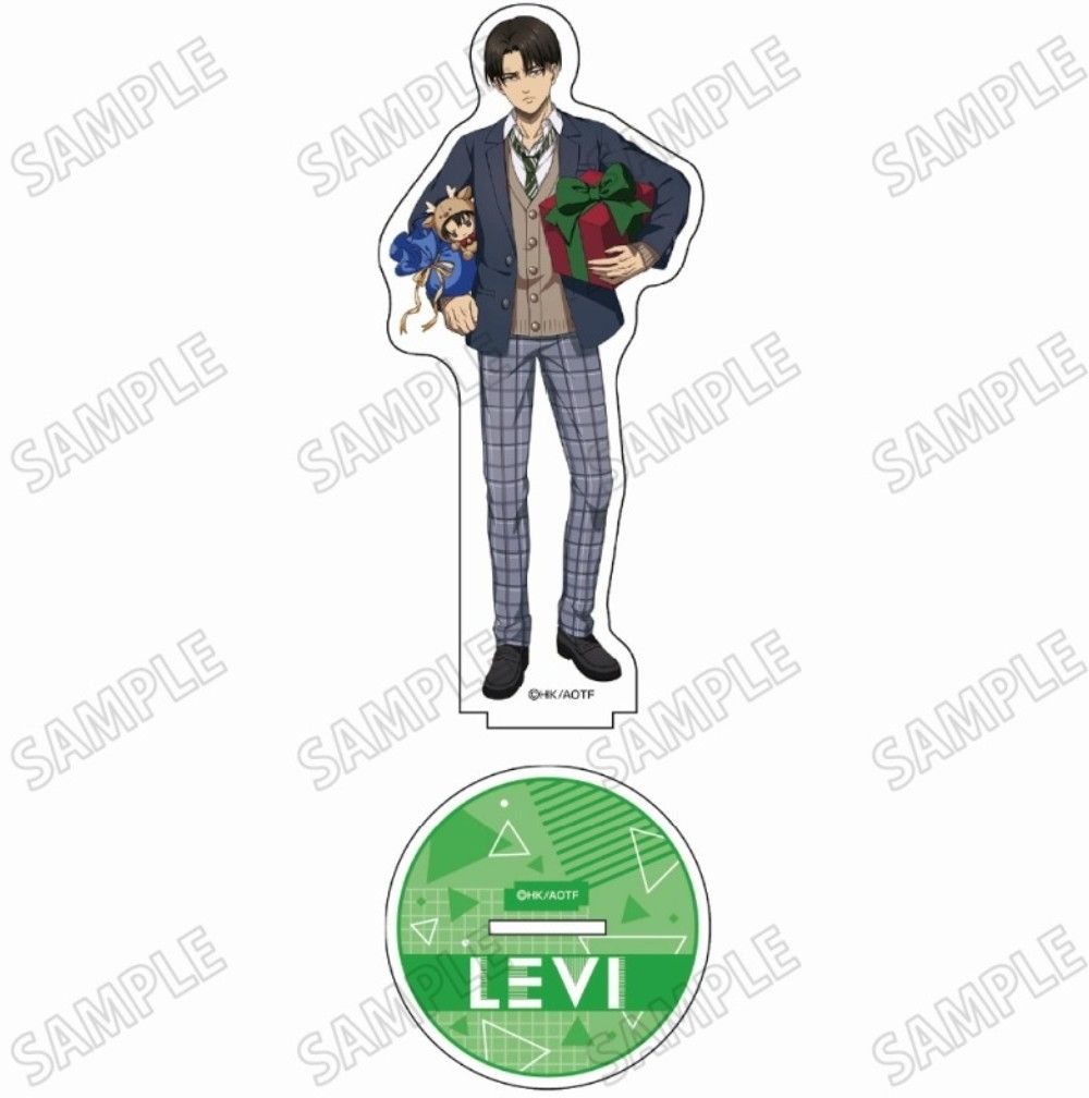 🇯🇵正版現貨-進擊的巨人 - 里維學生制服立牌