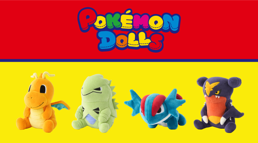 POKÉMON DOLLS 寶可夢中心 4/17新品【訂單備註只能填載具，有其他出貨需求請先連絡】
