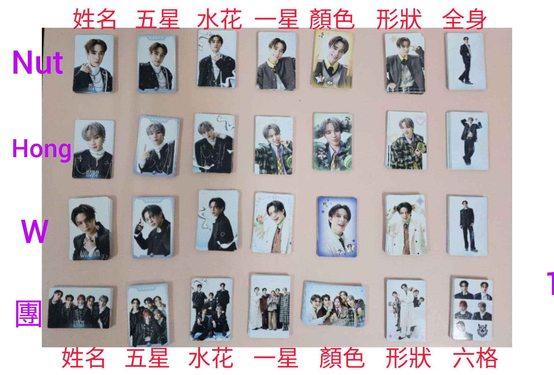 LYKN演唱會隨機散卡 紅區