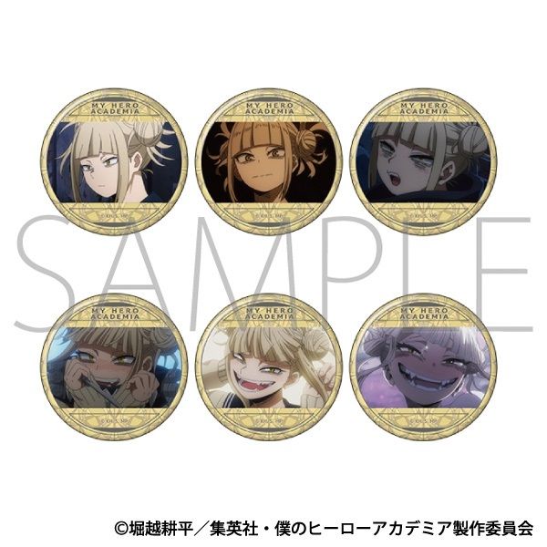 【神奇圈圈圈】現貨 MOVIC 我的英雄學院 胸章收藏集 徽章 渡我被身子 個人池 約57mm 全6種 盲抽 隨機出貨