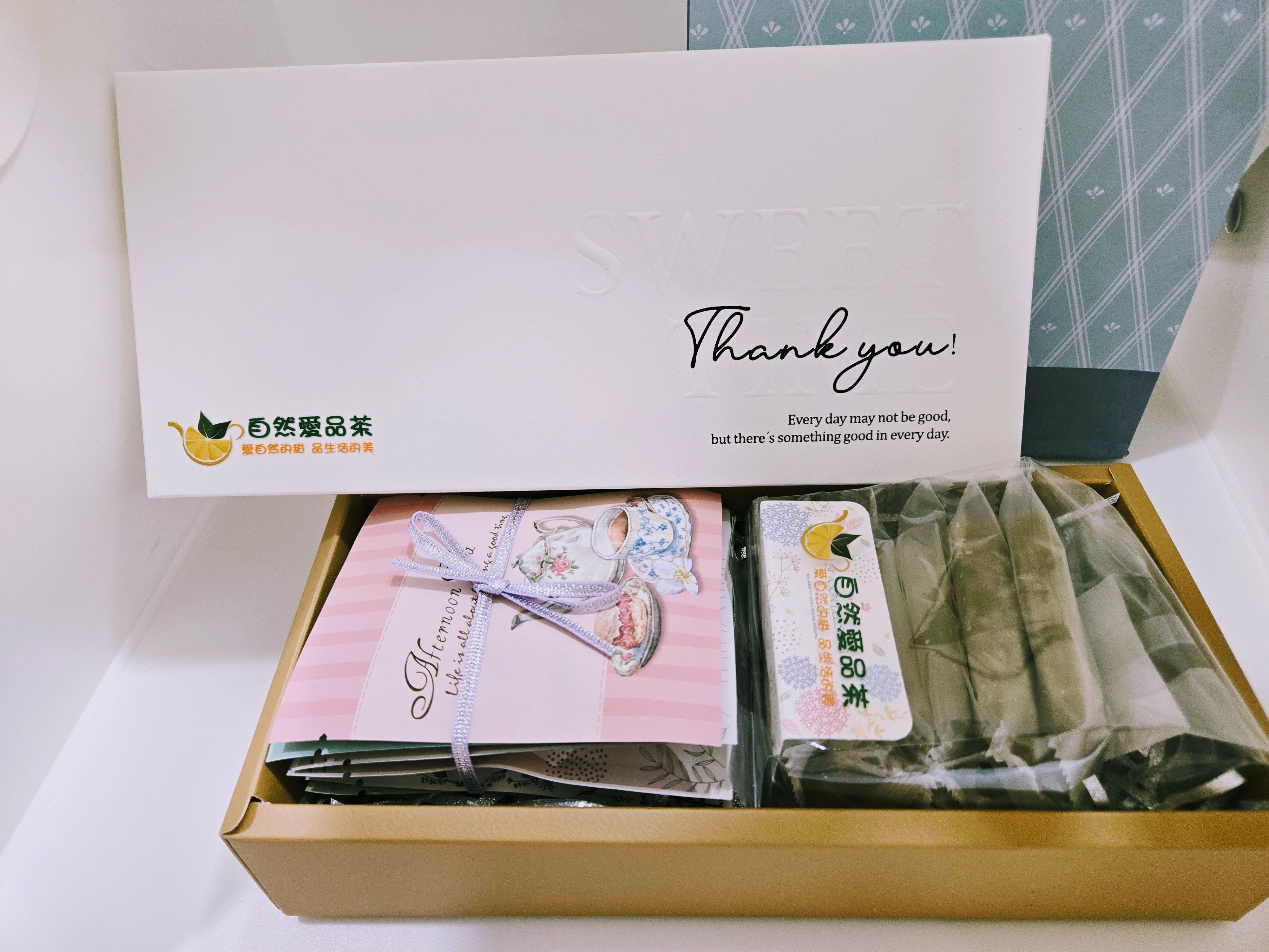 花果草本茶包+茉莉烏龍茶酥餅小禮盒