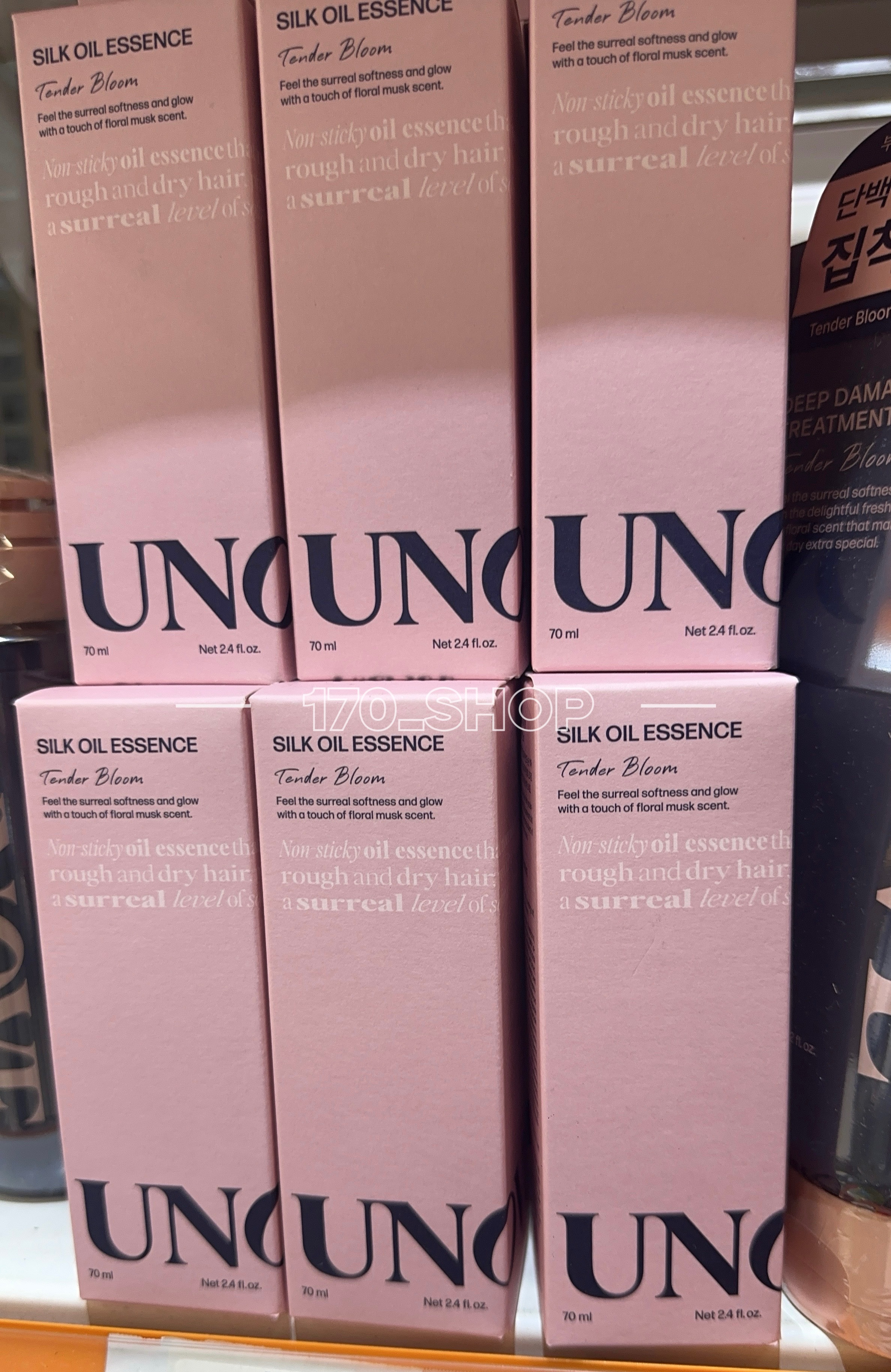 韓國🇰🇷UNOVE 絲綢精華護髮油70ml 清新花香