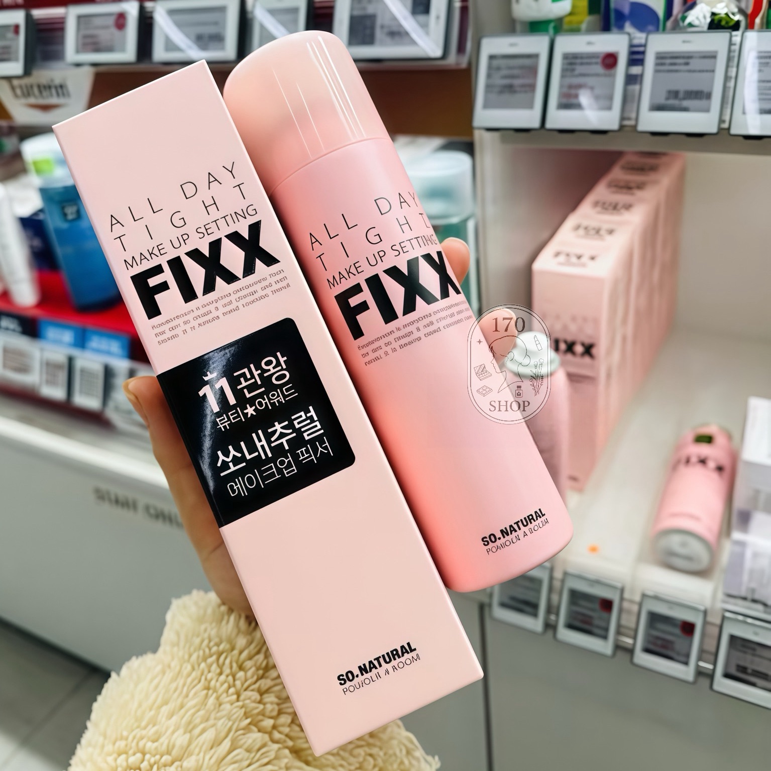 【170_shop】 FIXX so natural 定妝噴霧 持妝噴霧 減少戴口罩脫妝 控油噴霧 定妝