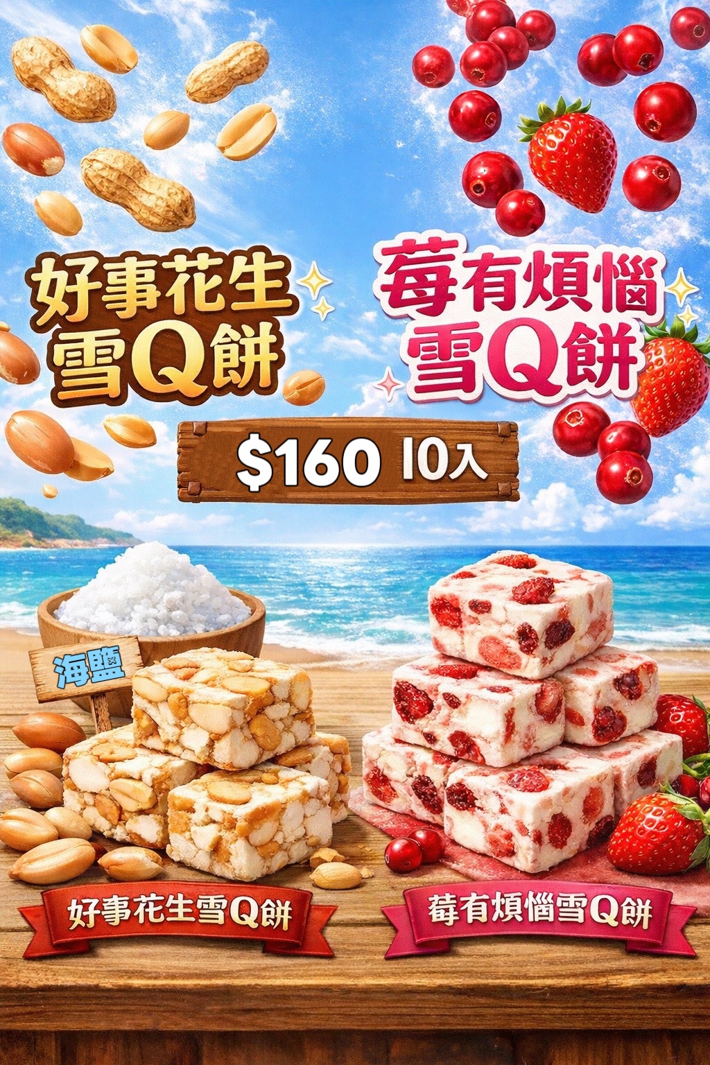 莓有煩惱雪Q餅