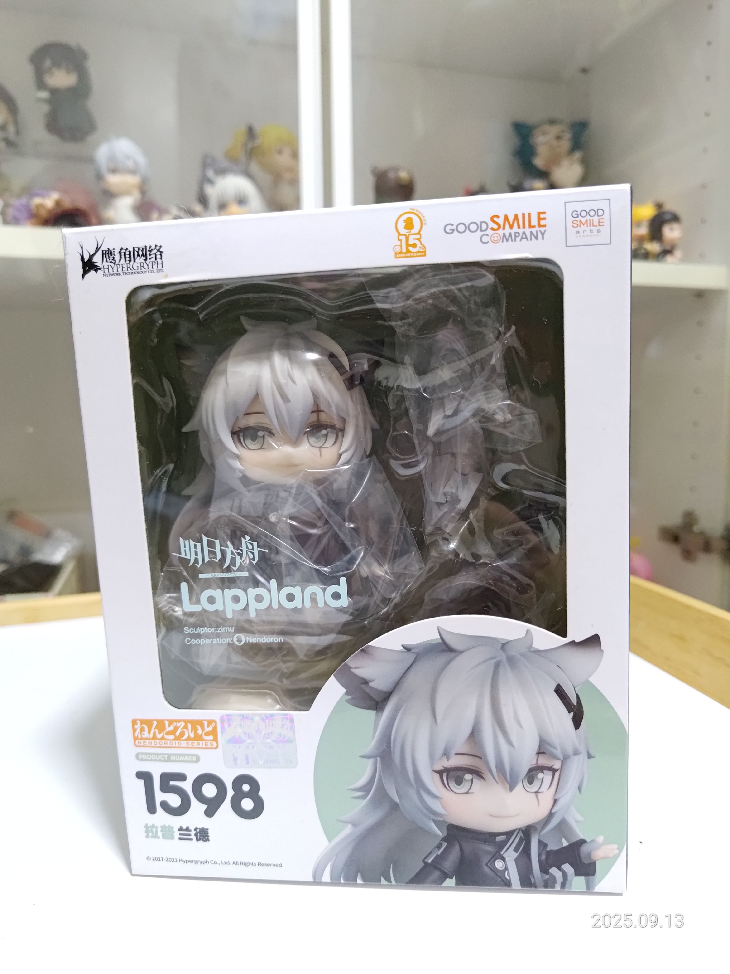 黏土人1598 明日方舟 拉普蘭德