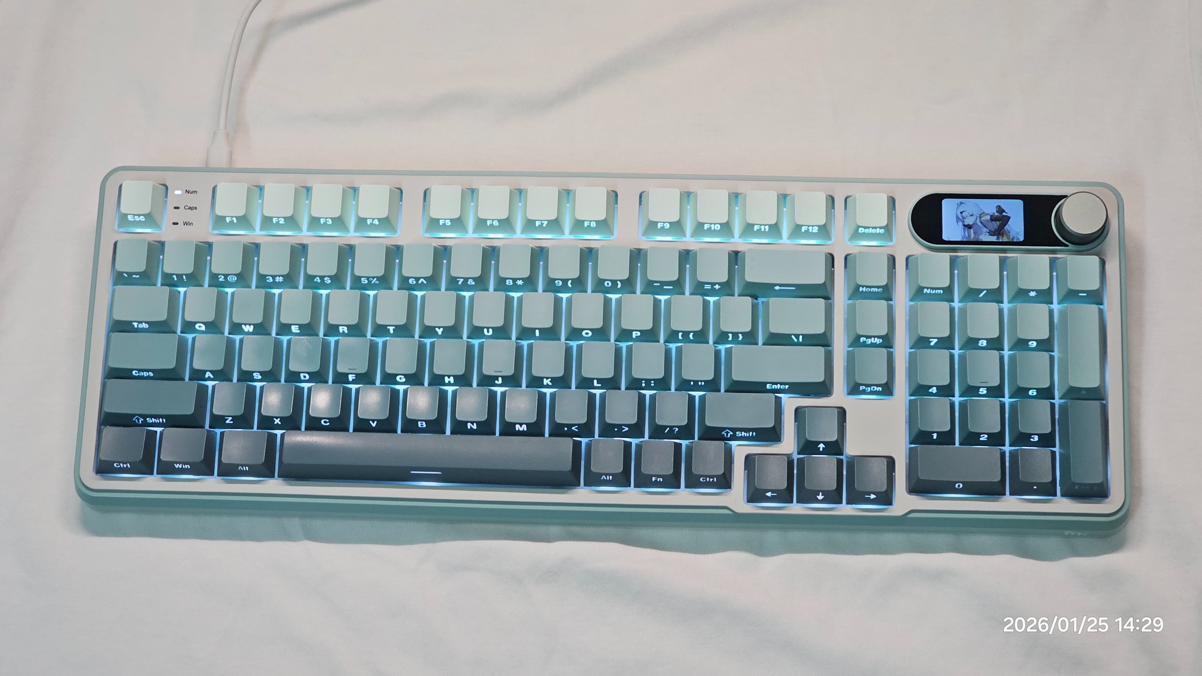 RK S98 海淵側刻版 （碧螺軸）