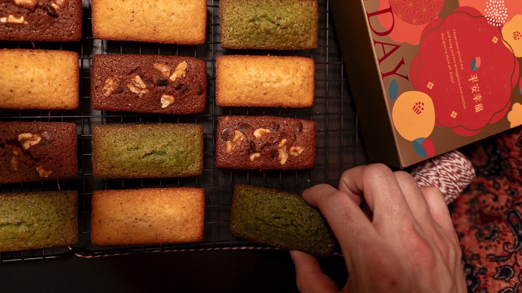 費南雪/原味，抹茶，巧克力