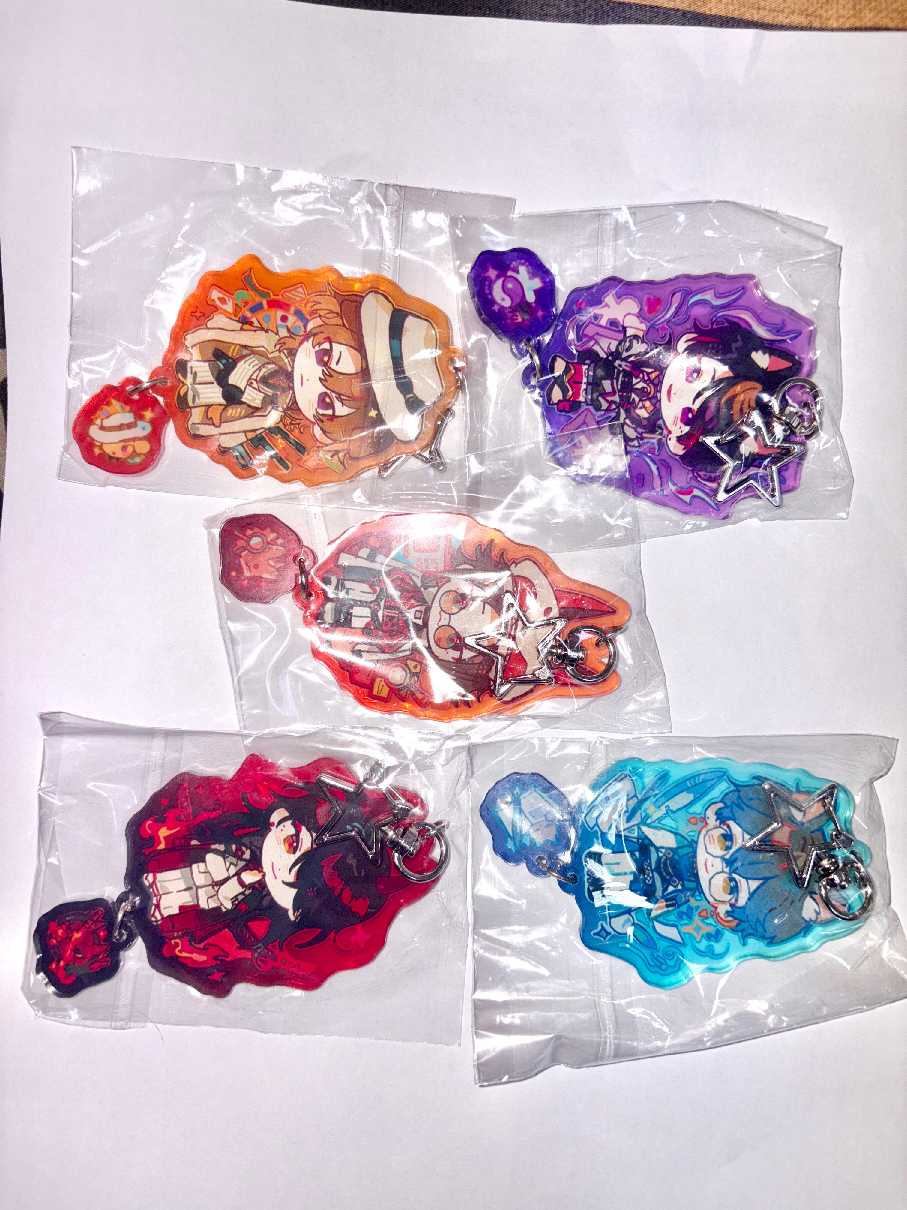 Luxiem雙面壓克力吊飾