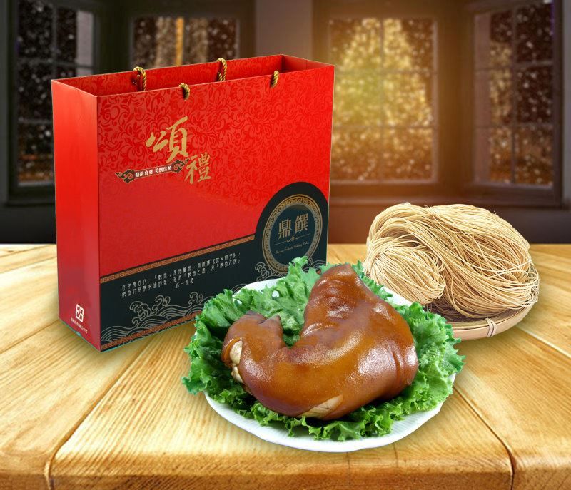 萬巒豬腳（元蹄）麵線豪華禮盒