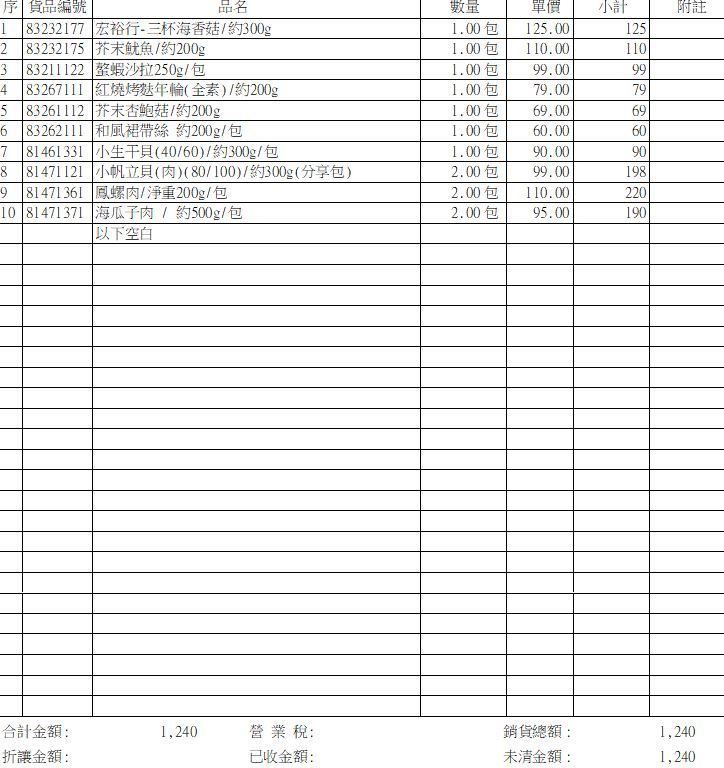 7/2 廖惠真 專屬賣場