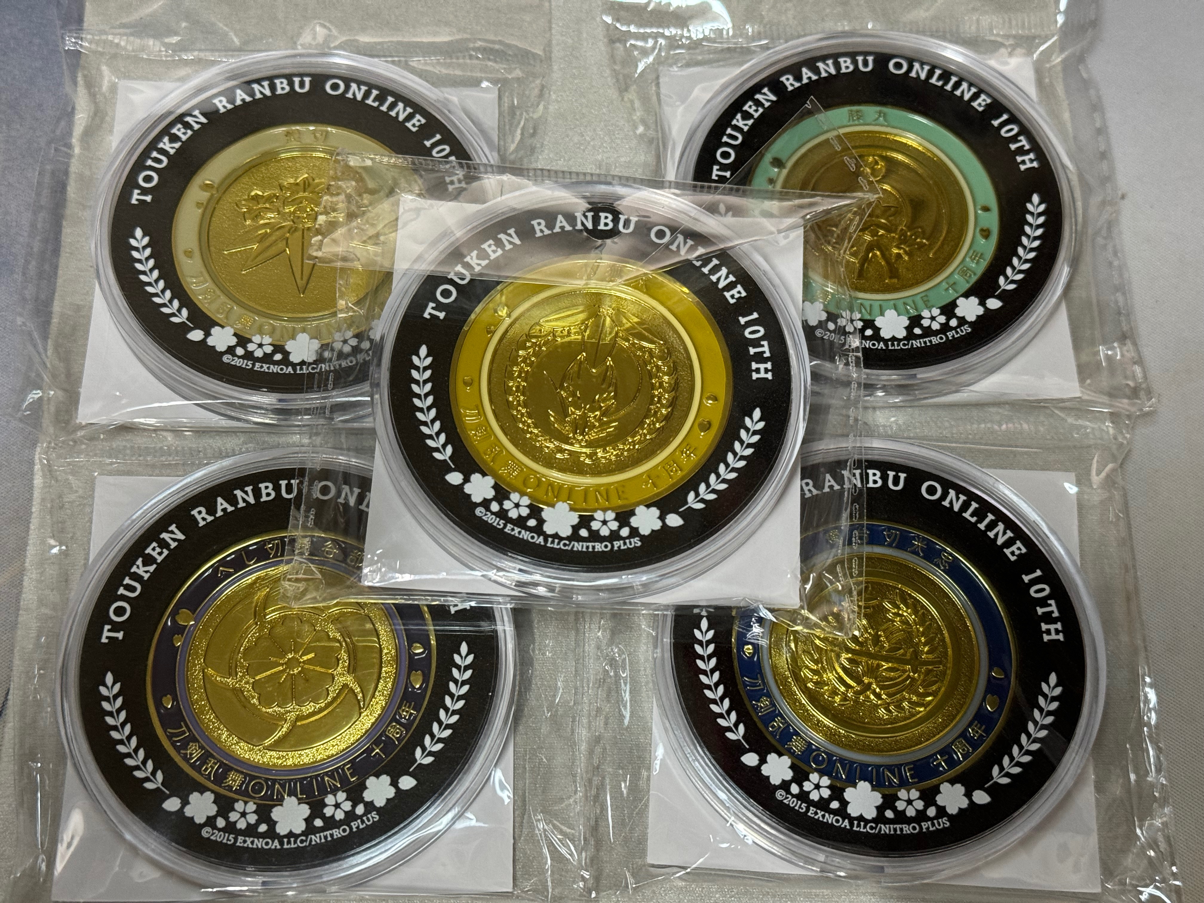 刀劍亂舞十周年紀念幣