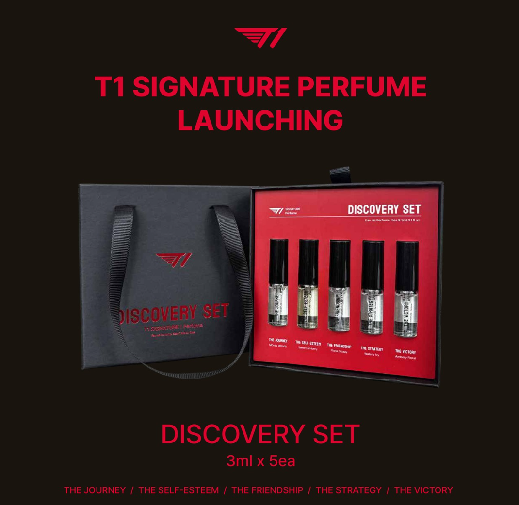 T1 SIGNATURE PERFUME -3ml*5eat