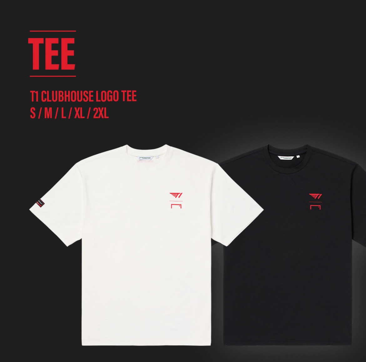 T1 CLUBHOUSE LOGO TEE