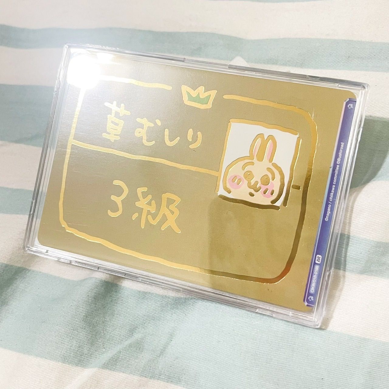 🌟箔押隱藏款雙面卡🌟 除草檢定證照（附贈卡磚）