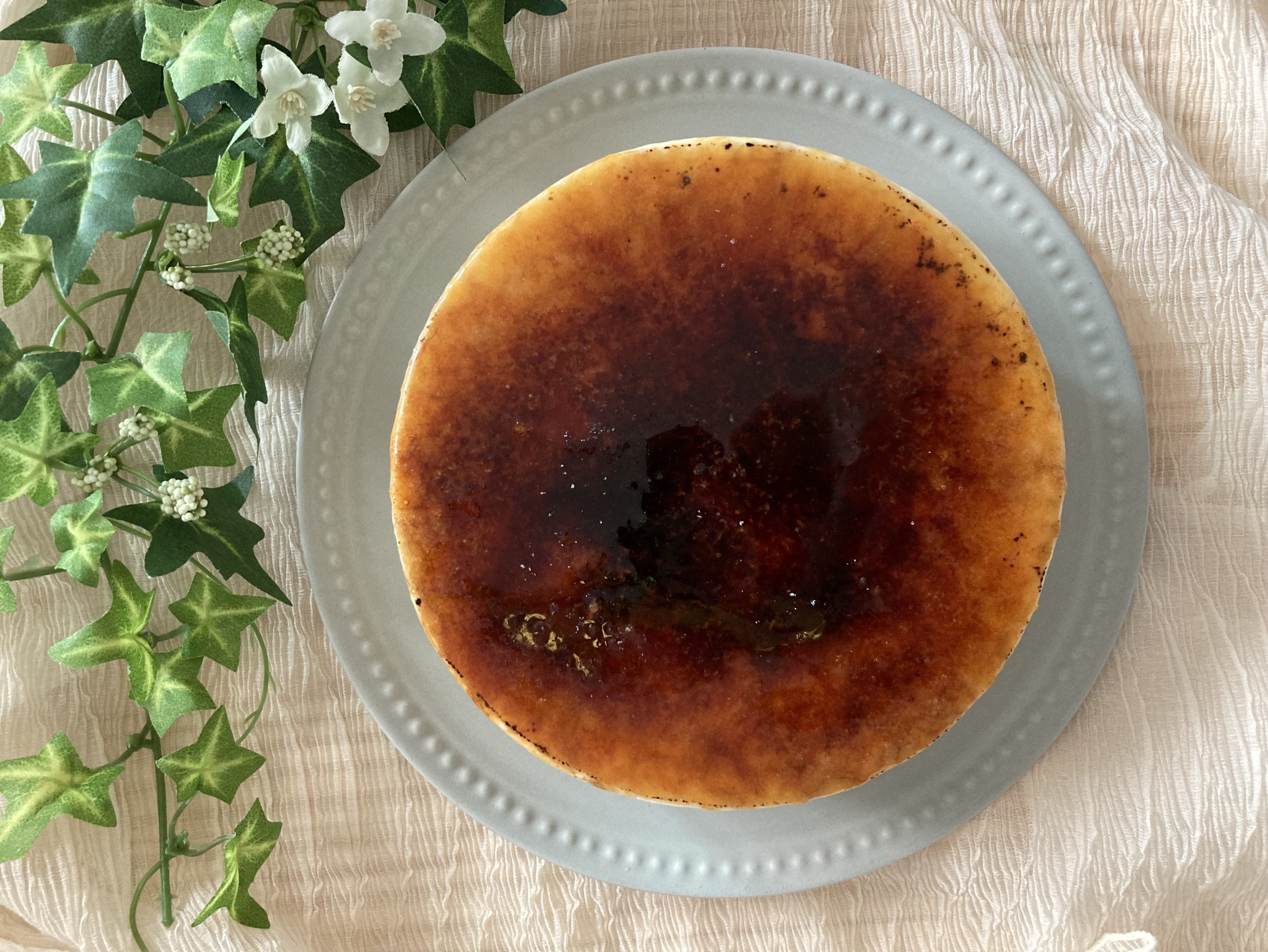 ORZ六吋焦糖雙層起司蛋糕（檸檬流心）