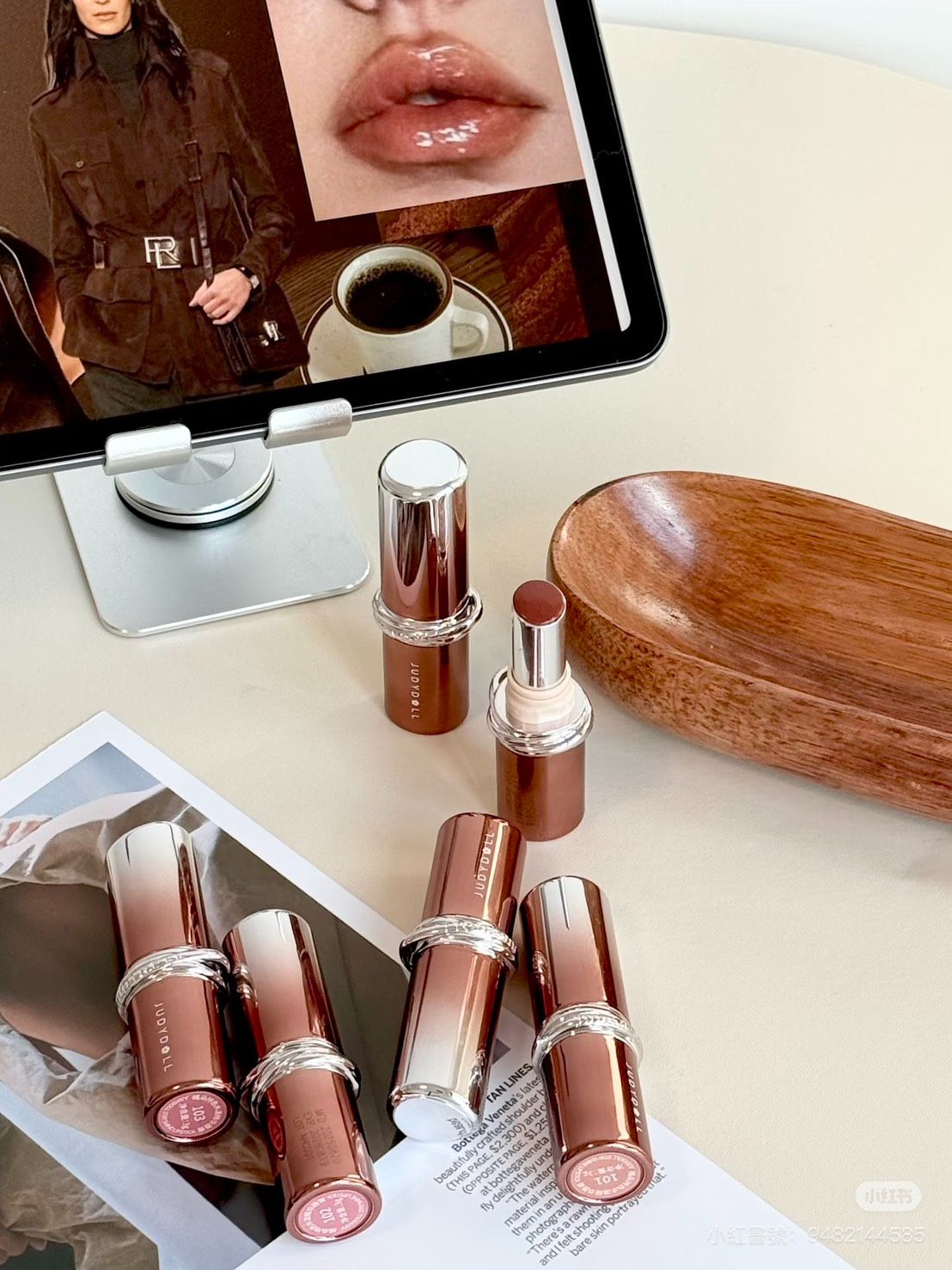 時髦裸門系🍂Judydoll橘朵精華口紅鏡面裸色系秋冬唇膏🚪