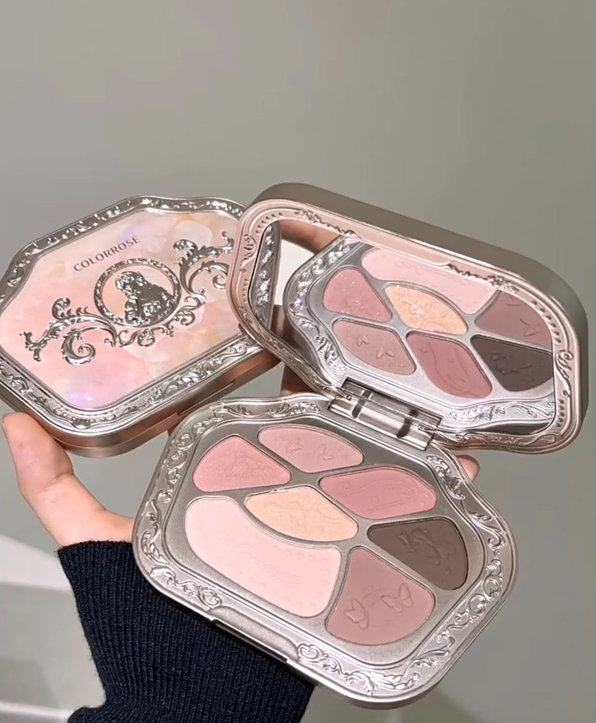 colorrose考拉玫瑰西洋古董七色眼影盤不易暈妝淡妝面部綜合盤 👼🏻🎀