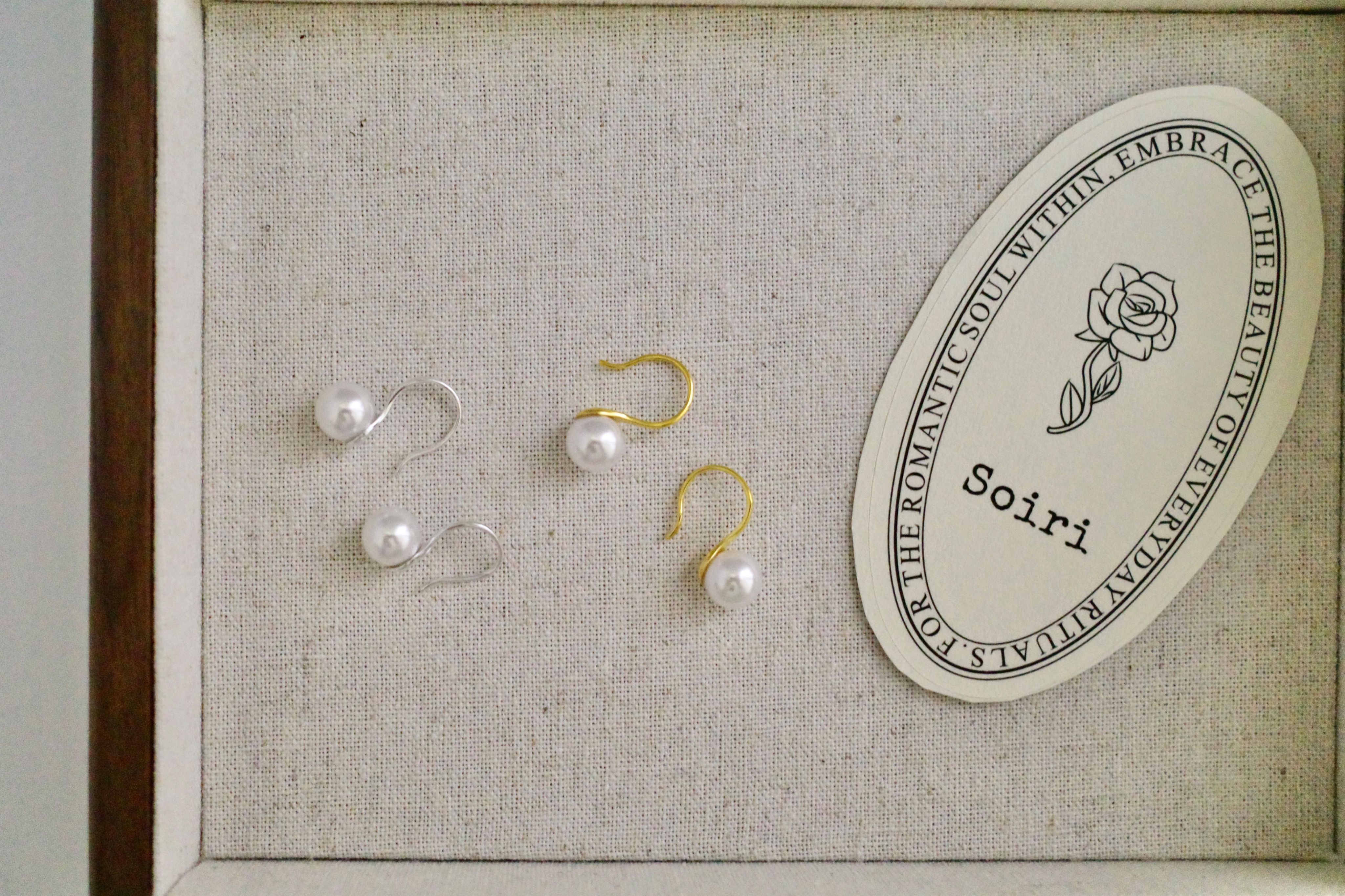 （自留款）Lune Pearl 珍珠耳環siver925