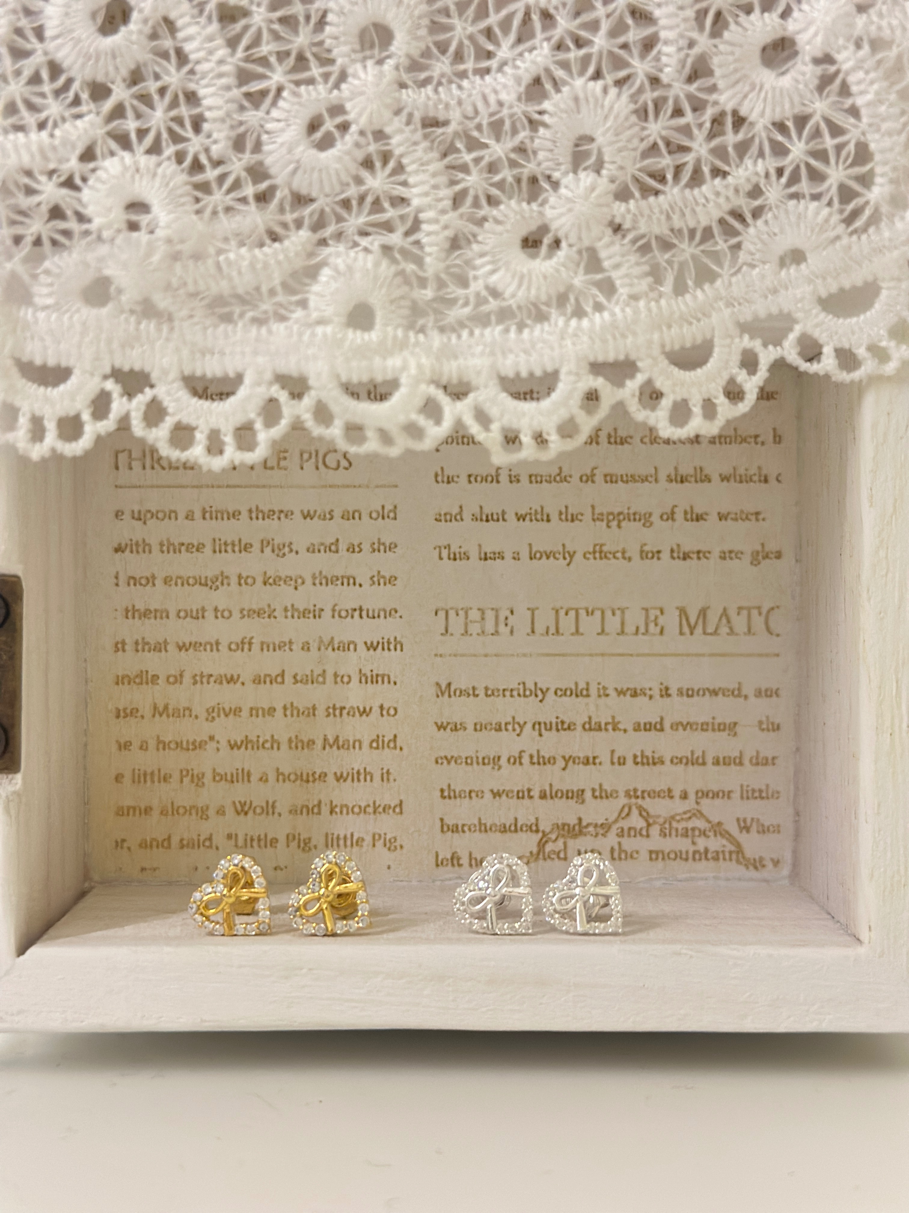 Vintage Love Diamond silver 925