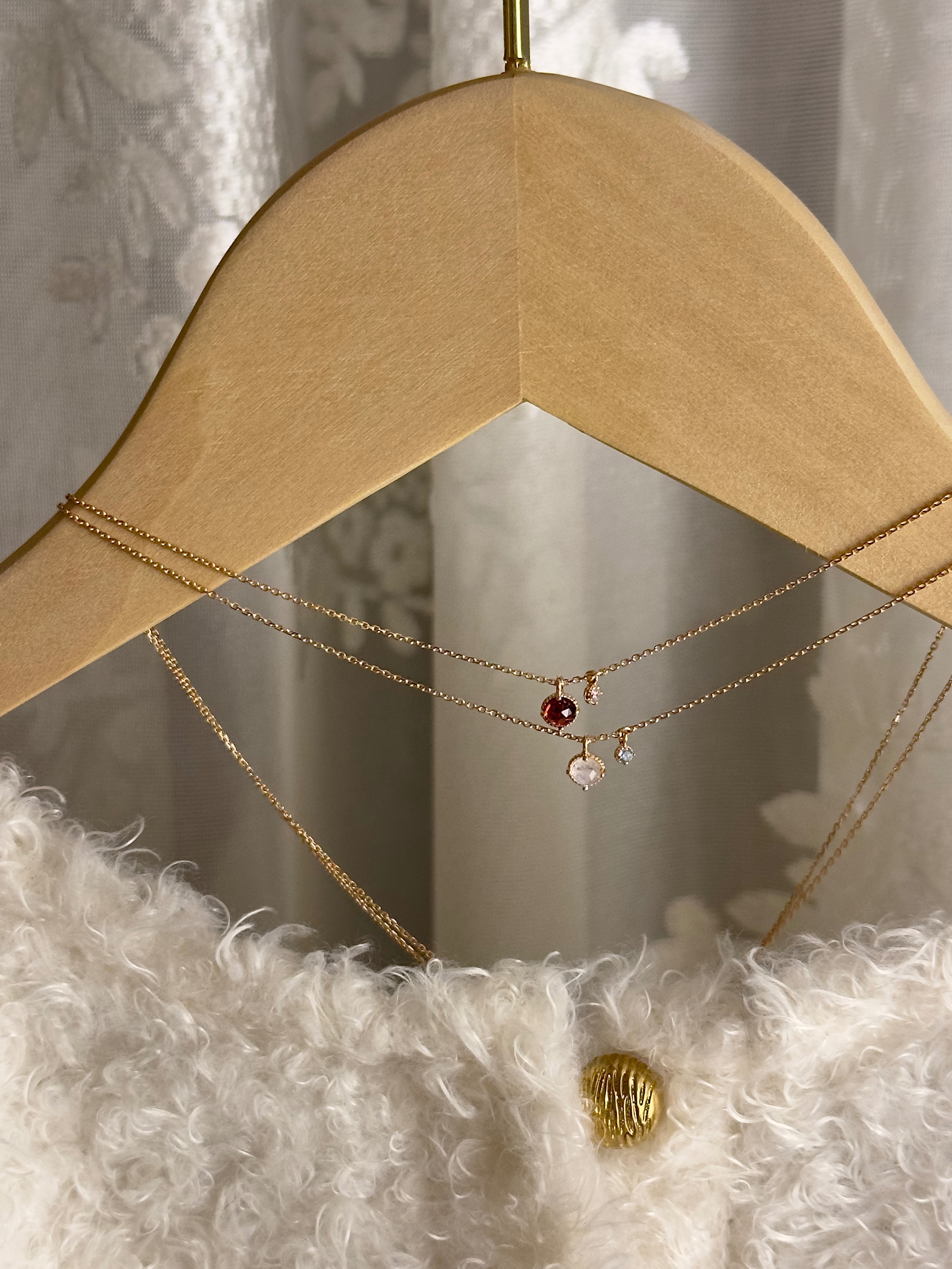 （自留款）天然石復古項鍊