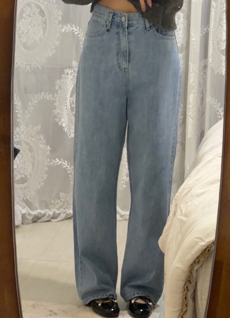 「現貨」🇰🇷 Daily Mild 牛仔長褲M