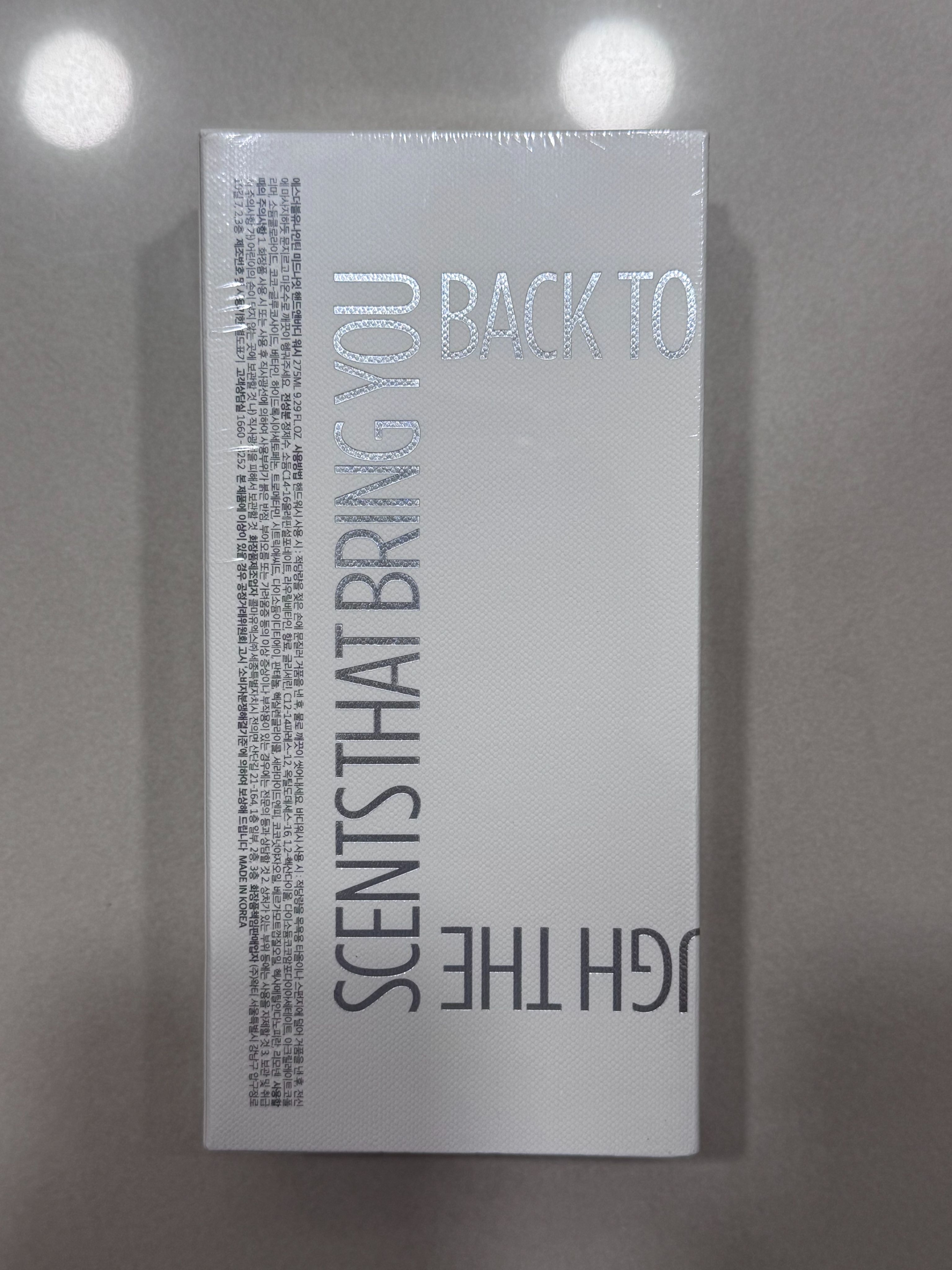 韓國 SW19 Midnight 香氛手部＆身體沐浴露 275ml