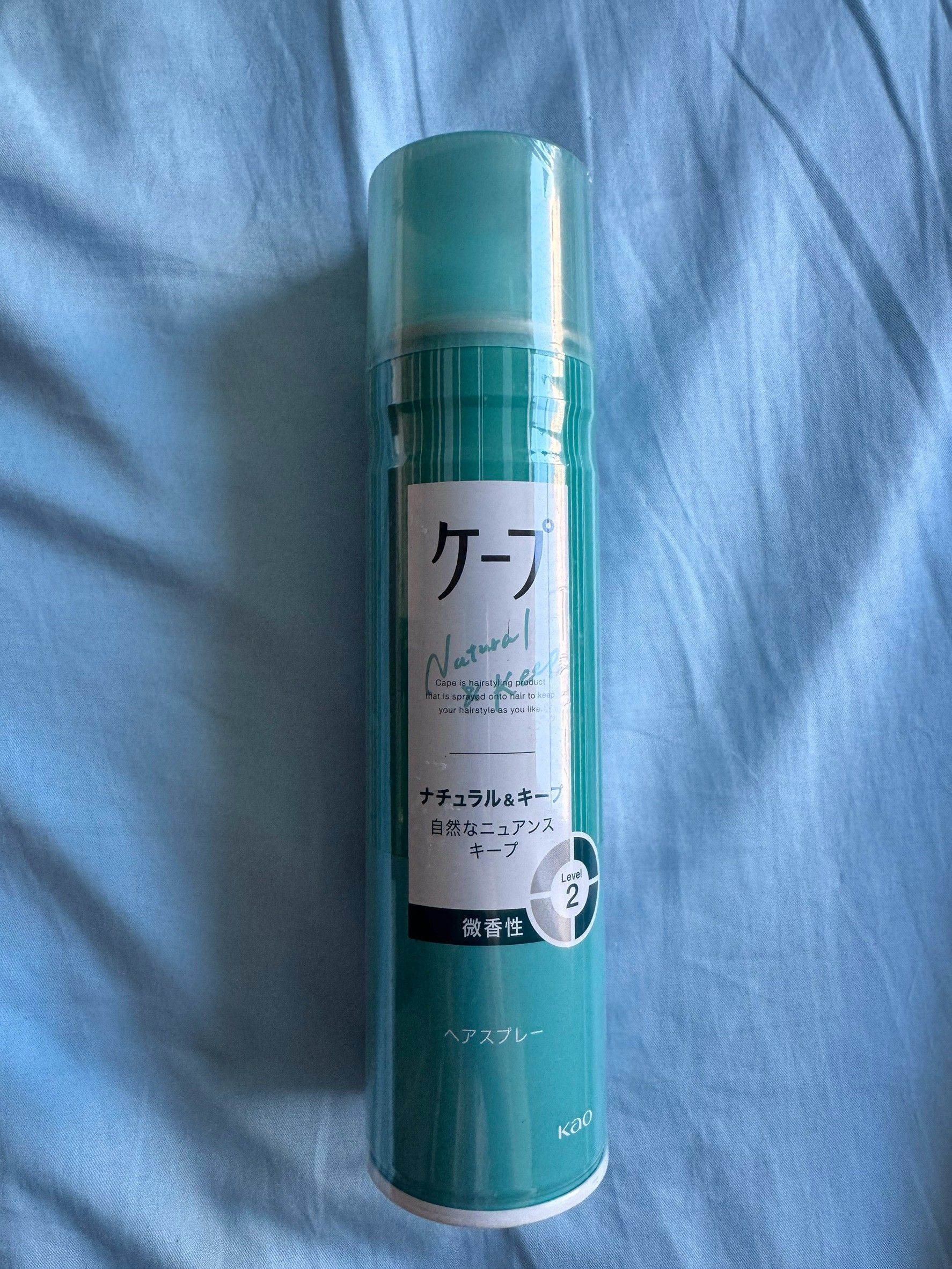 日本 KAO 花王 CAPE 自然定型噴霧 180g｜Level 2 自然彈力｜微香款