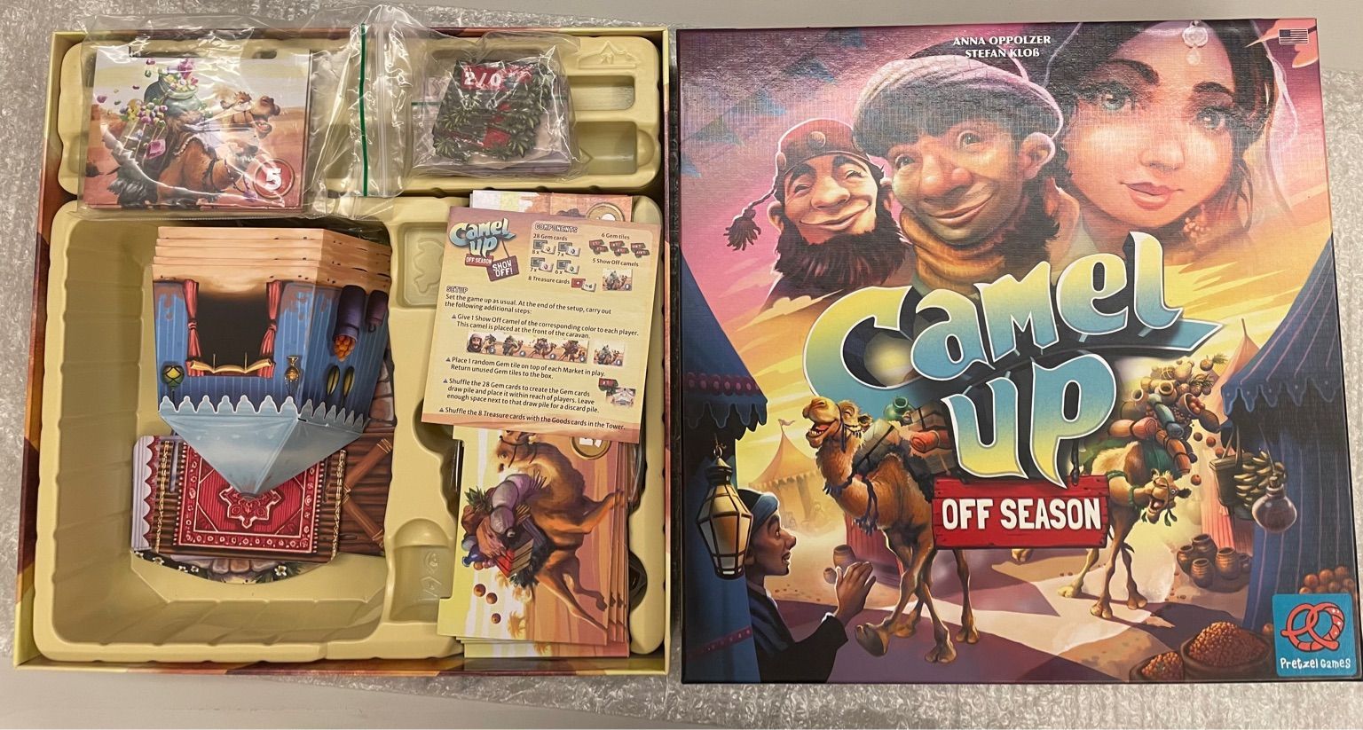 駱駝大賽:季外賽 Camel Up: Off Season、含Show Off!擴充