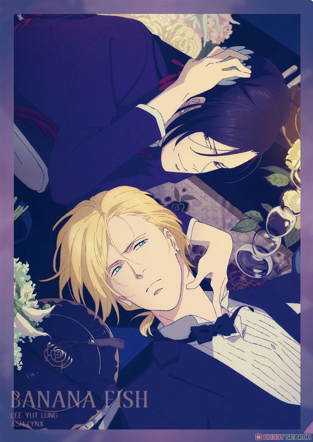 banana fish 正版A4資料夾 （全新未拆封） 贈送復古拍立得一包＆月龍明信片x2