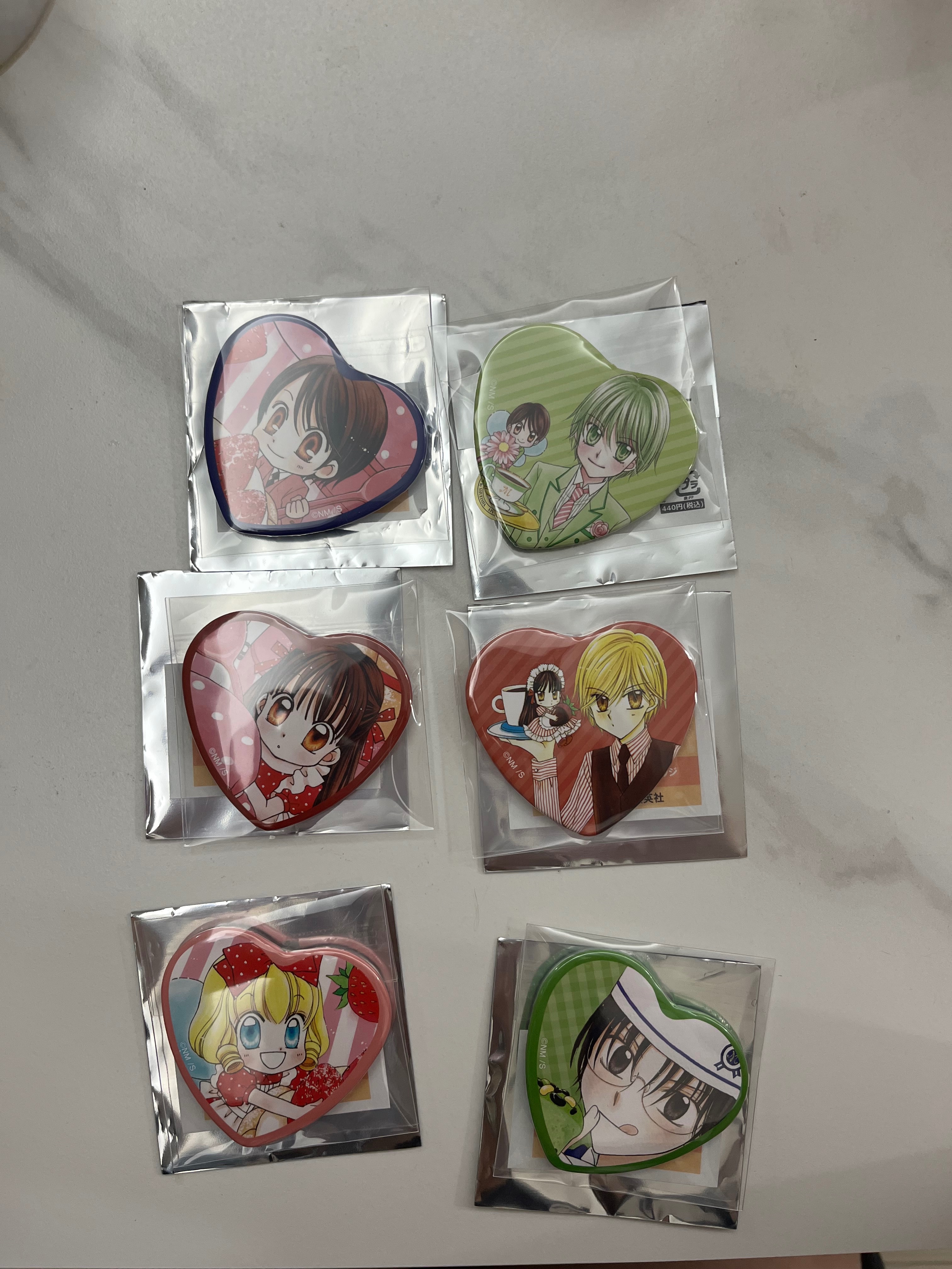 夢色蛋糕師心型吧唧