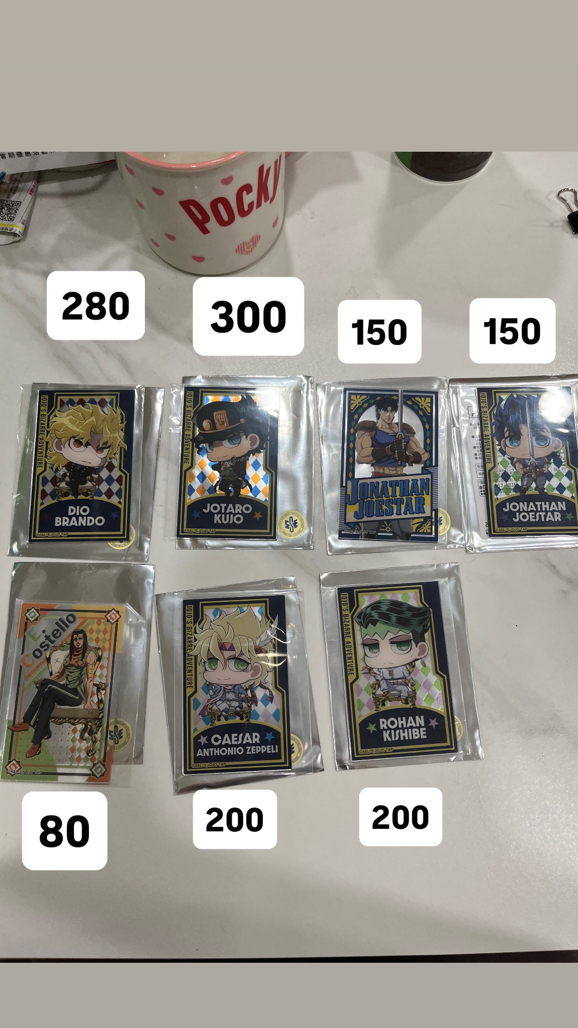 Jojo world壓克力片