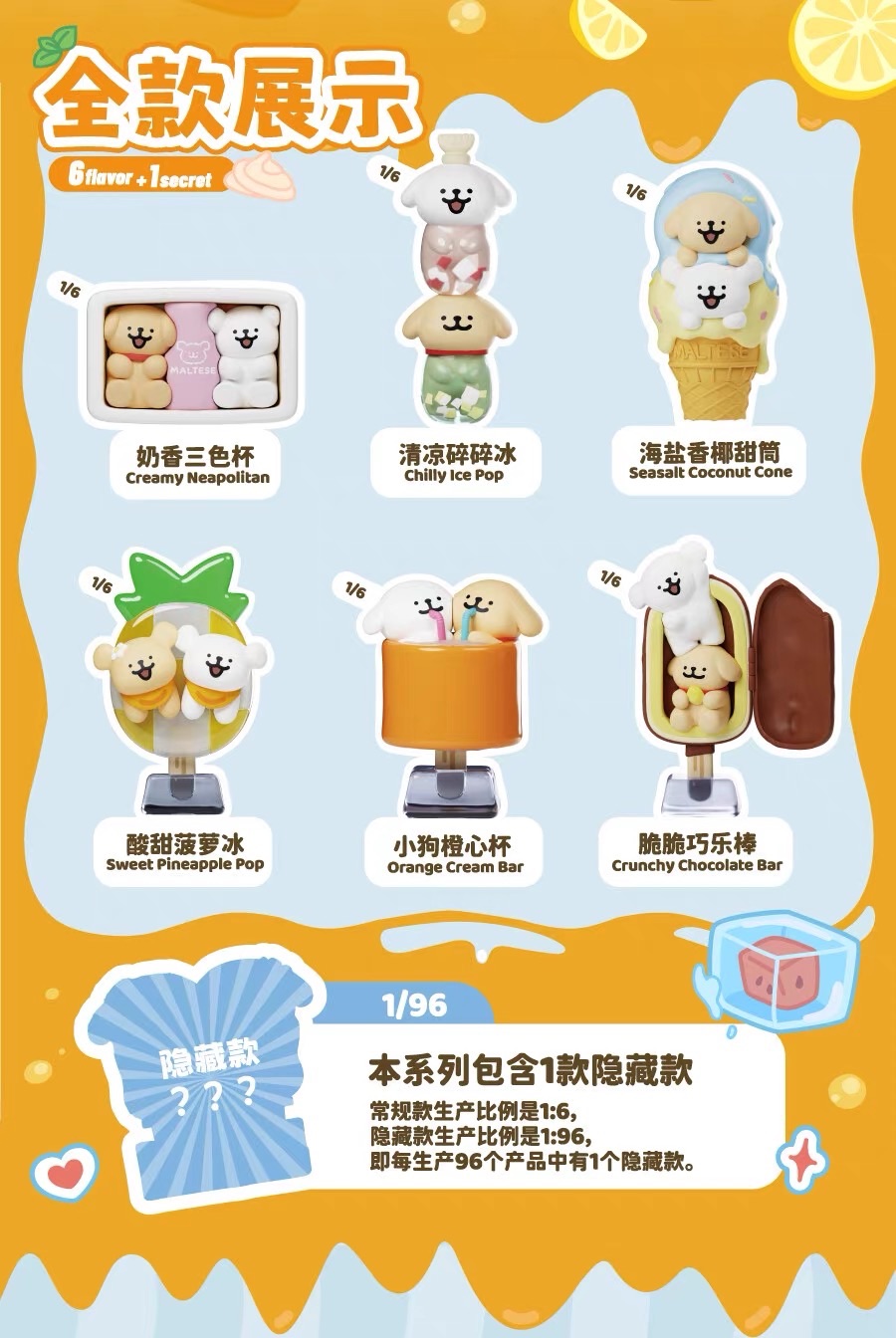 夏日冰激凌盲盒/確認款現貨