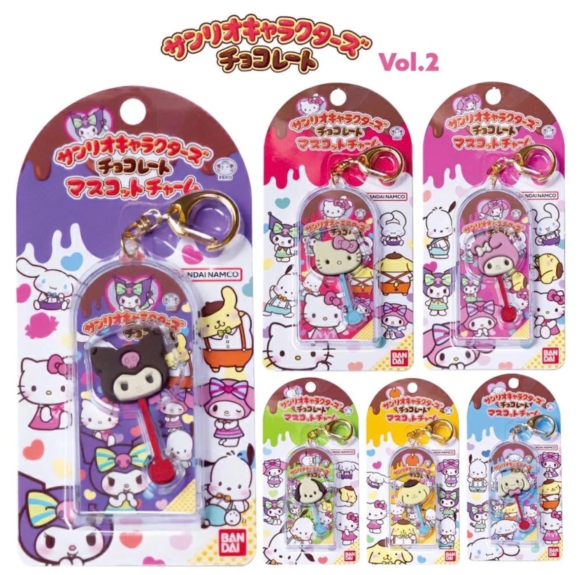 三麗鷗X不二家 巧克力棒系列