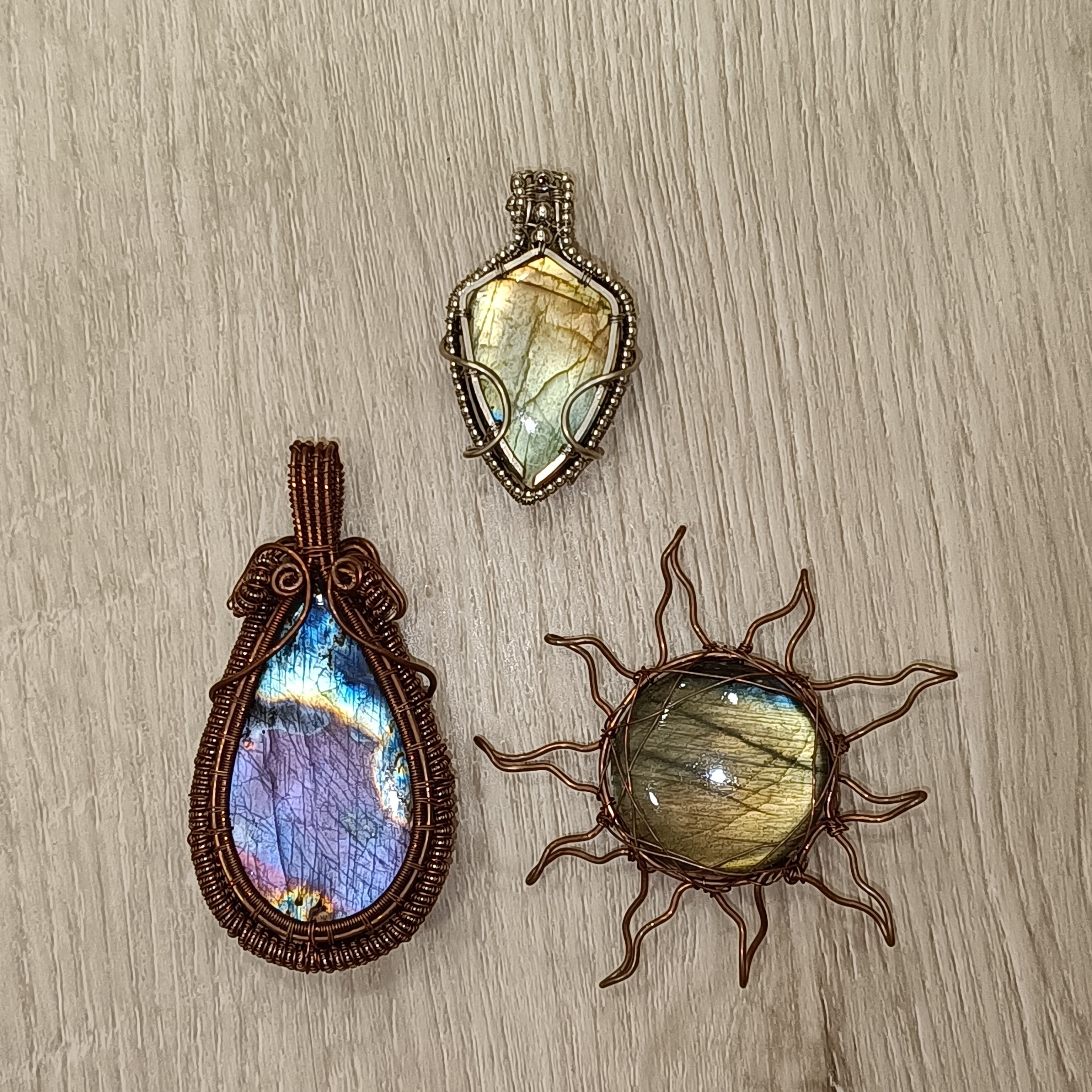 浪潮手工🌊繞線飾品 紫銅/白銅