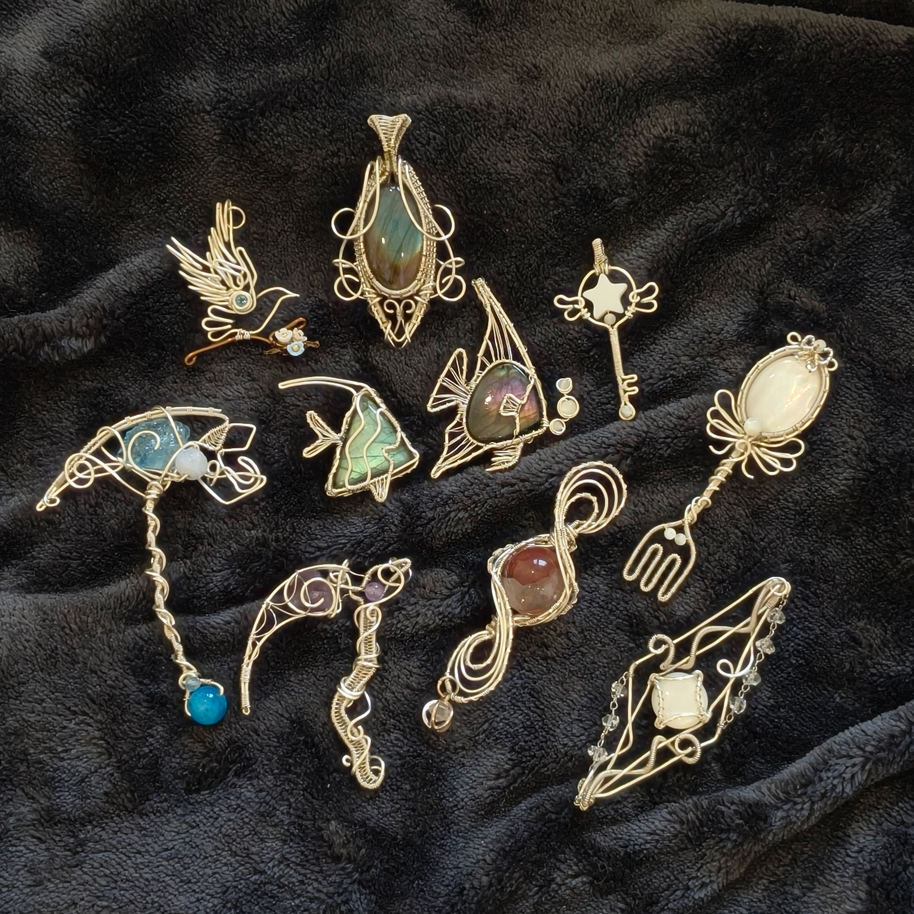 浪潮手工🌊繞線飾品 $500-1000