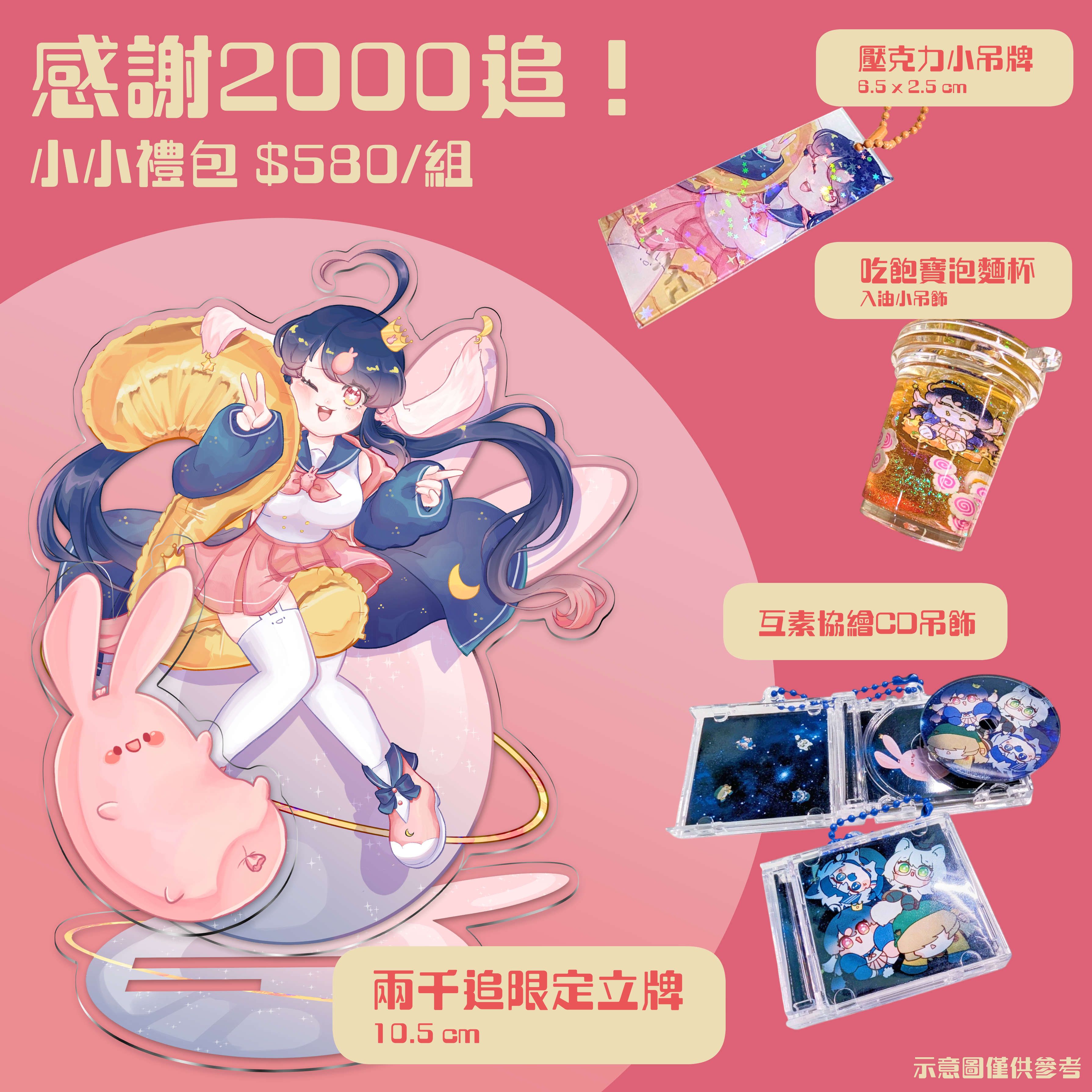 【盧盧】感謝兩千追禮包