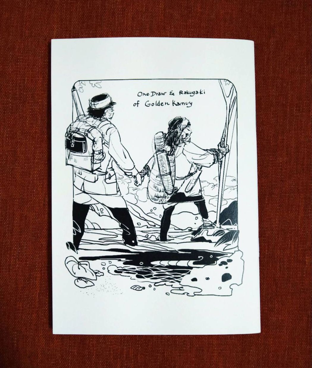 黑白插畫本
