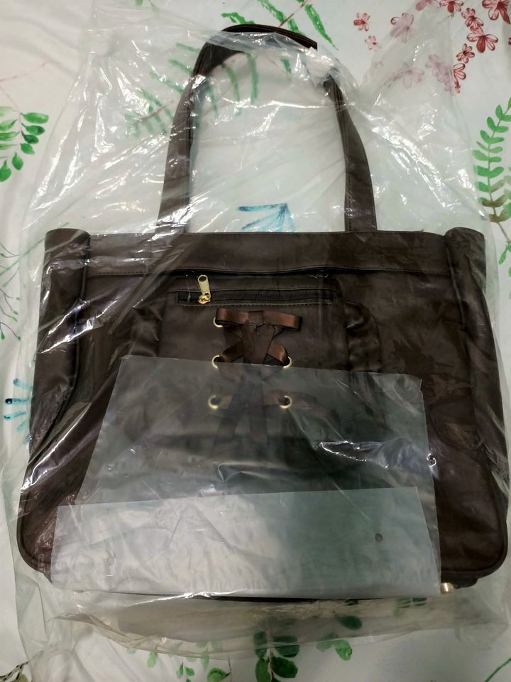 wego 痛バッグ L 子母兩款可任意搭配（深棕色）