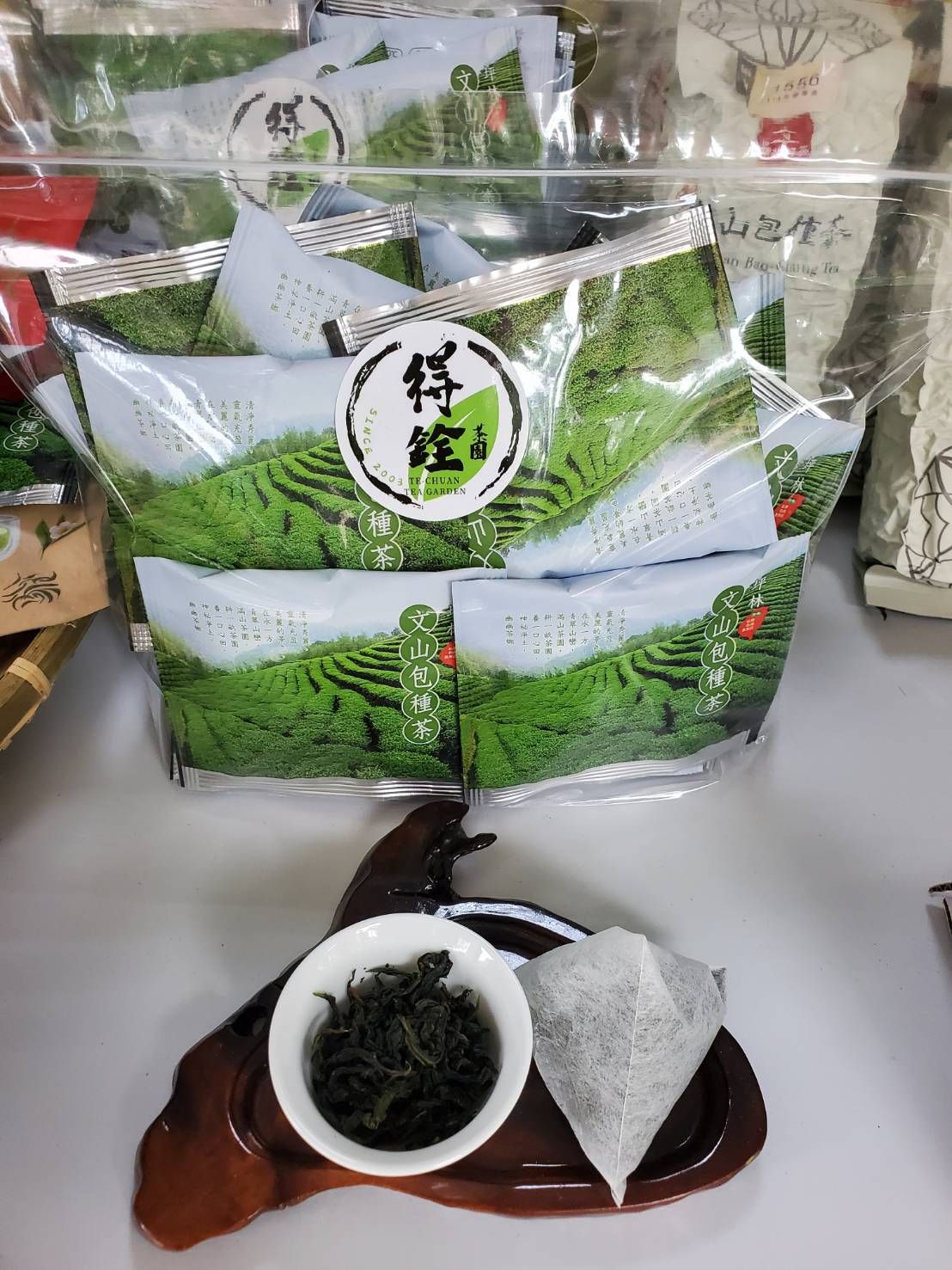 公版立體三角包種茶包-4克