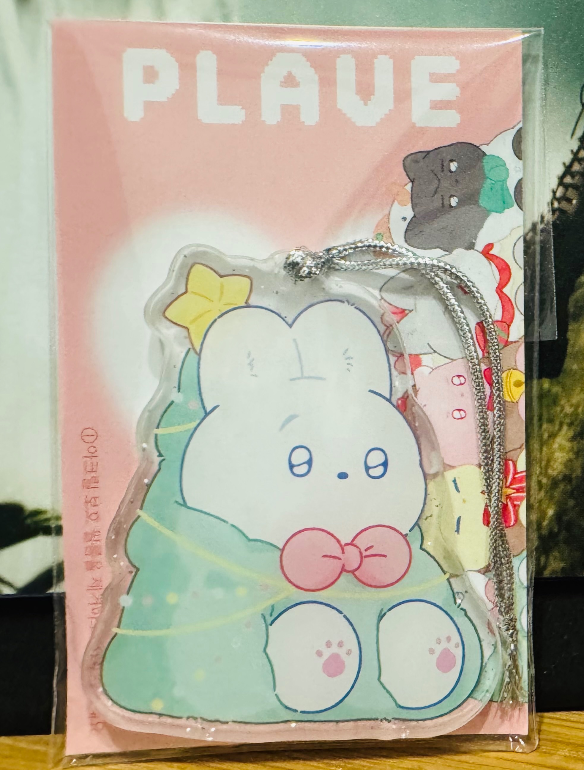 韓飯製聖誕壓克力吊飾周邊（全新未拆）