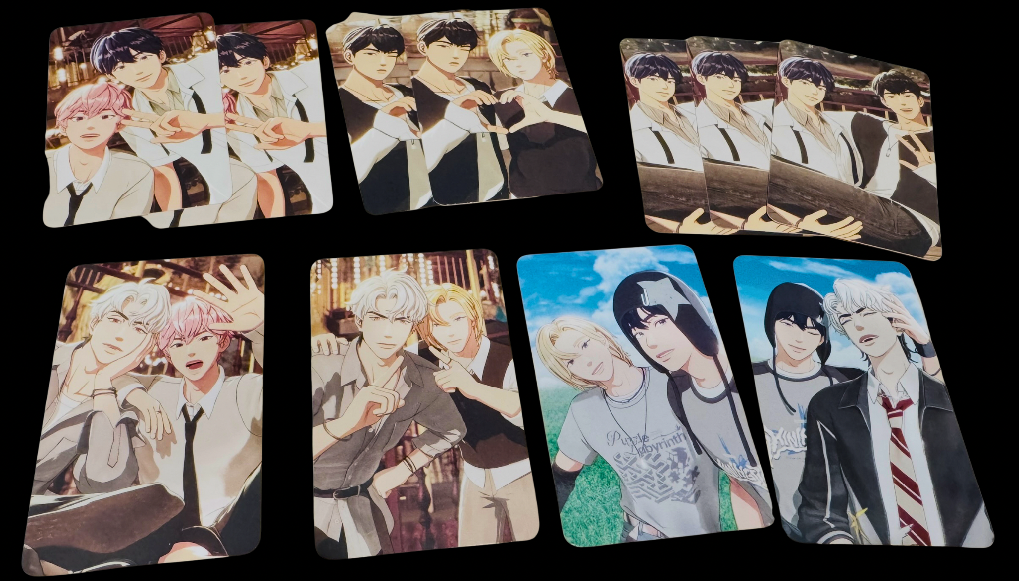 Plave日專小卡及空專