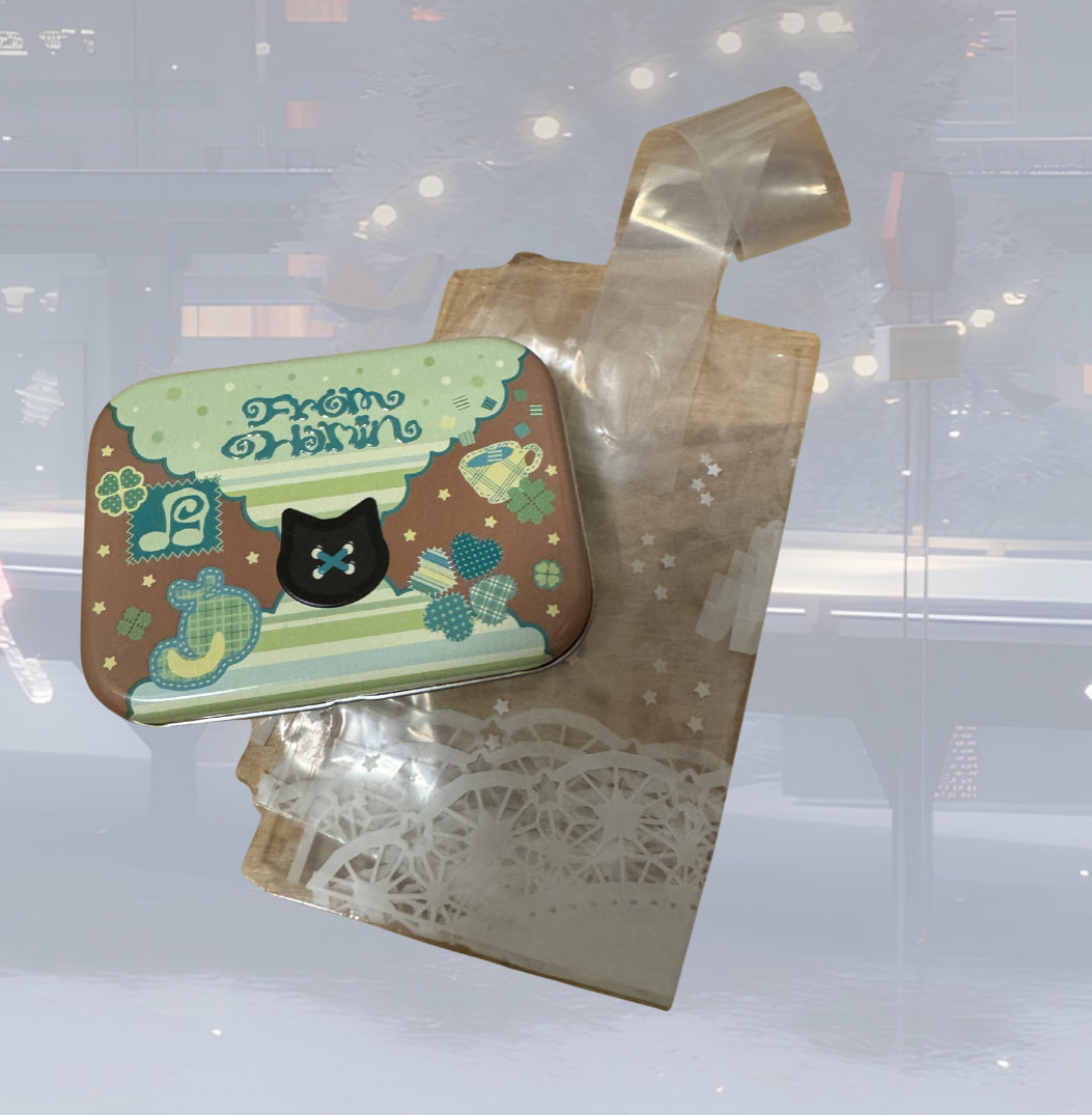 🖤生日餅乾鐵盒（無餅乾附袋）