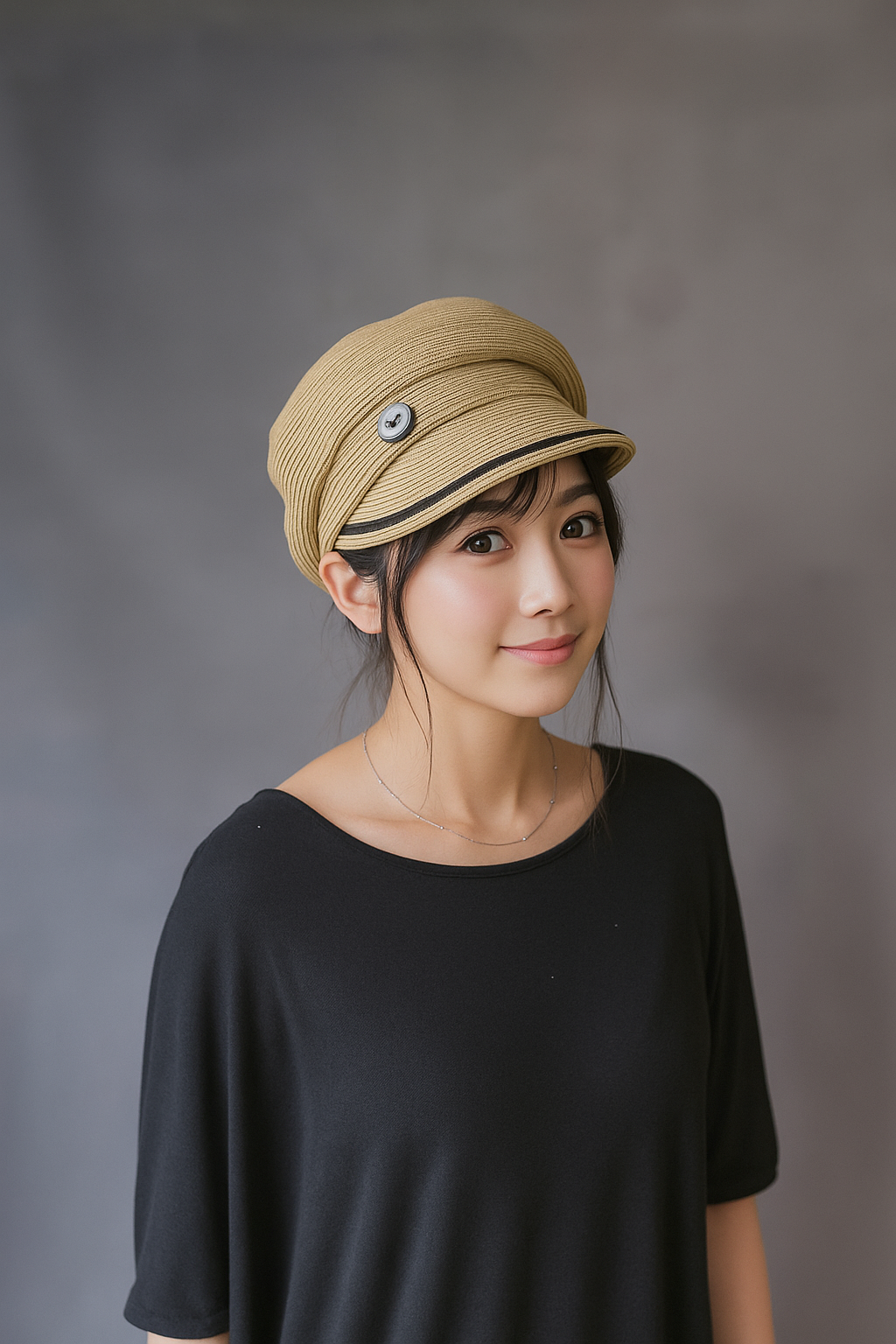 女神帽卡其