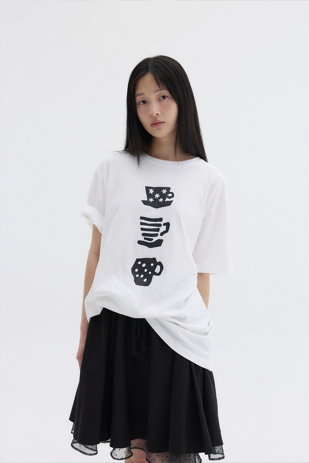 CUP OVERFIT T-SHIRT（兩色）