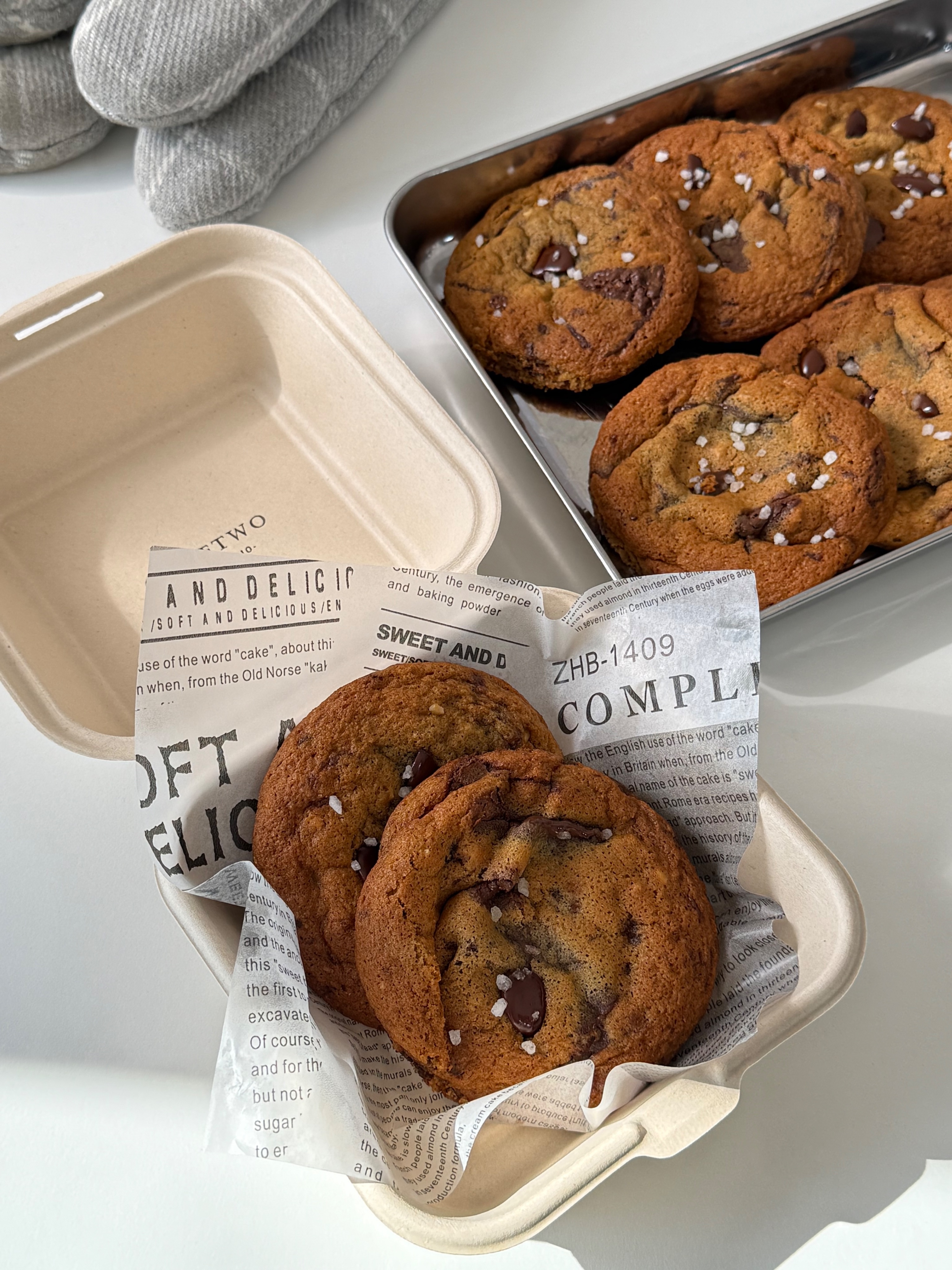 經典美式軟餅乾（黑糖巧克力）