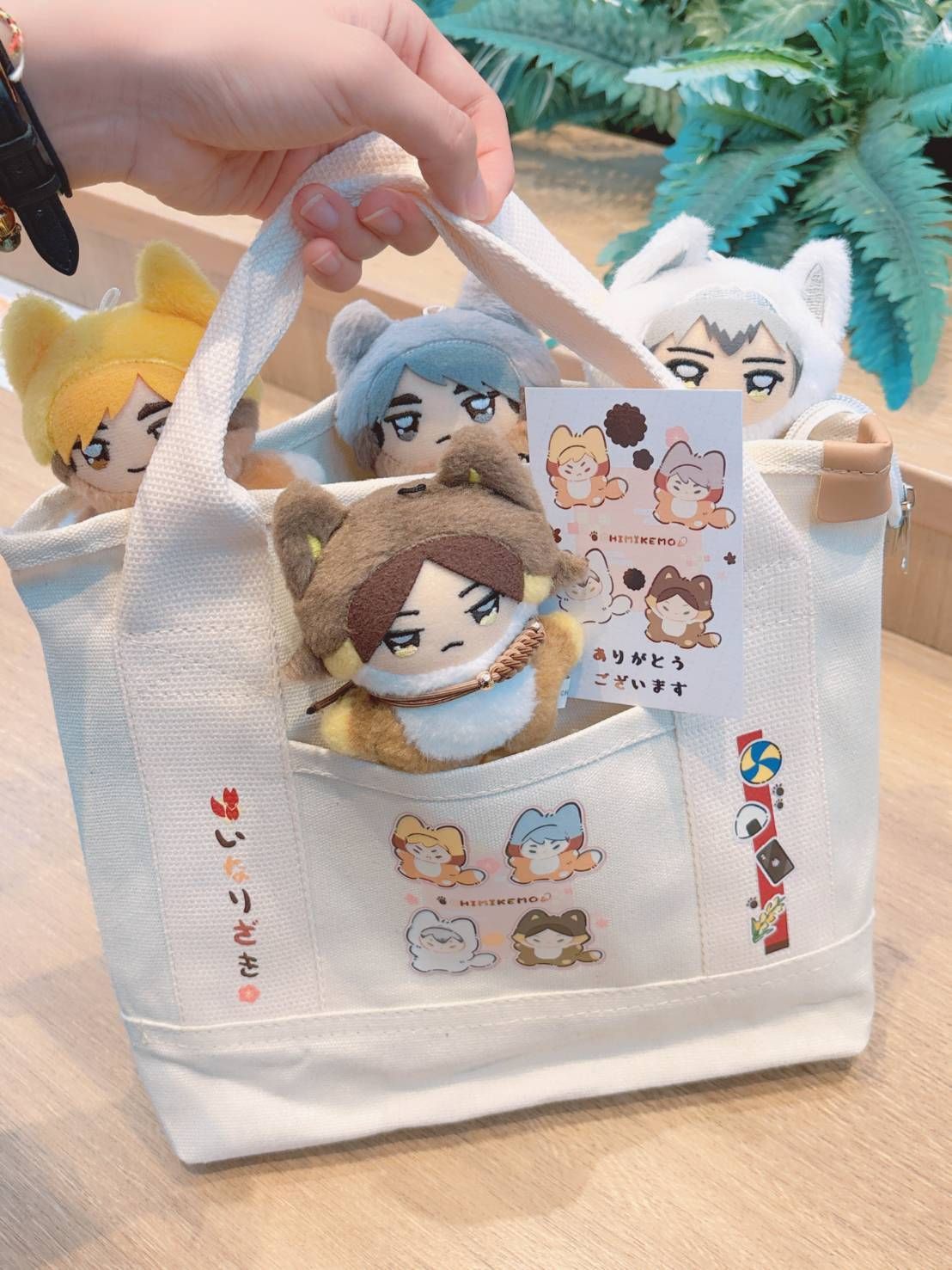 chimi狐狐帆布包