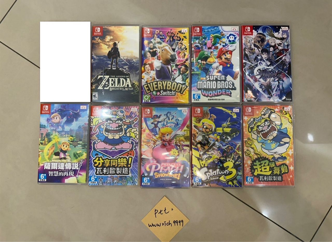 NS 遊戲二手