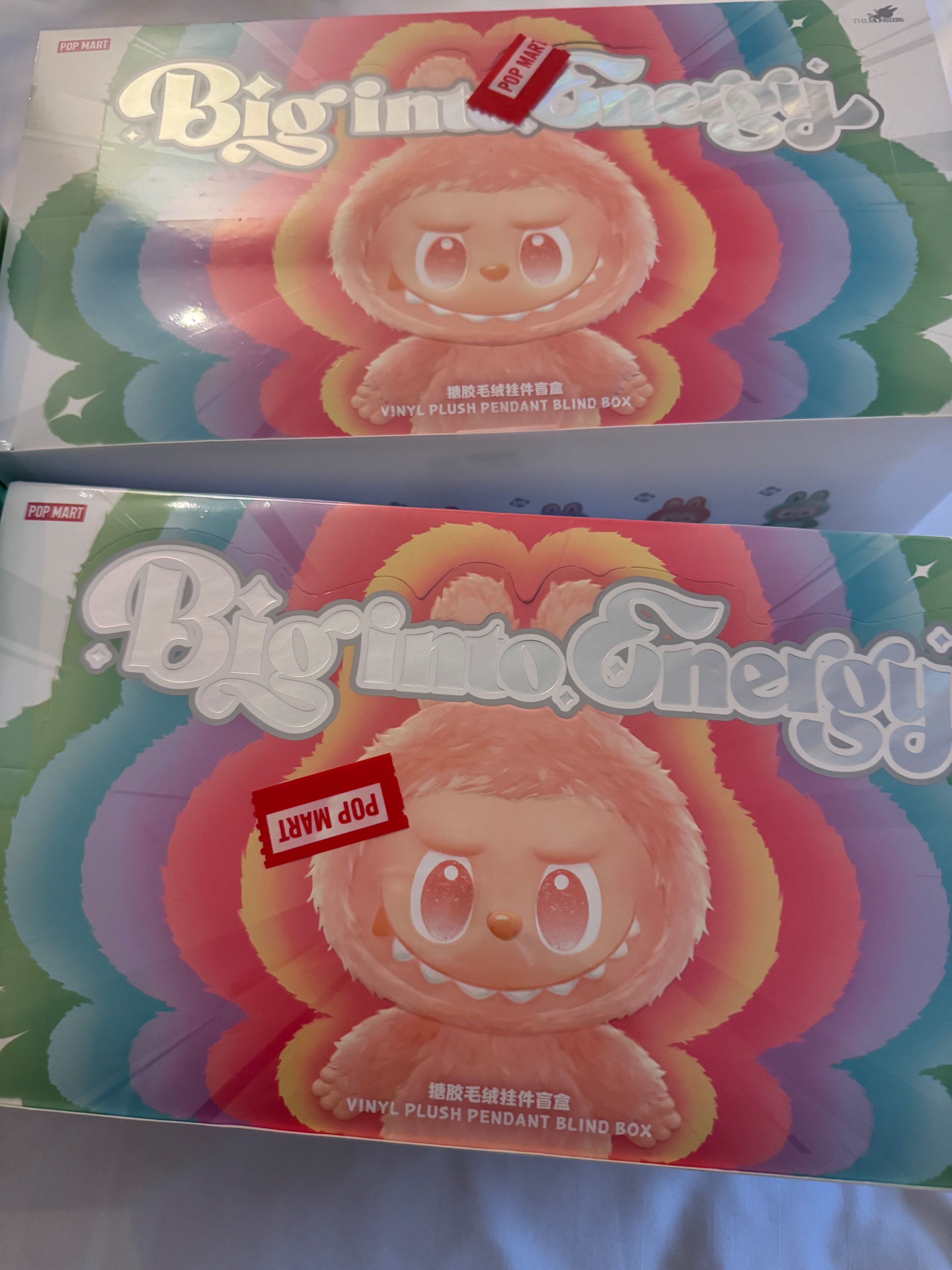 POPMART 泡泡瑪特 labubu 3代 新品 前方高能系列搪膠毛絨掛件盲盒 拉布布 3.0 盲盒